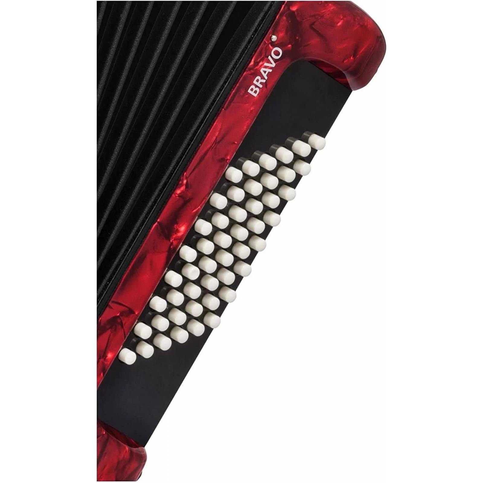 Hohner Bravo II A16532 Cromatico C/ Funda 26 teclas 48 bajos 