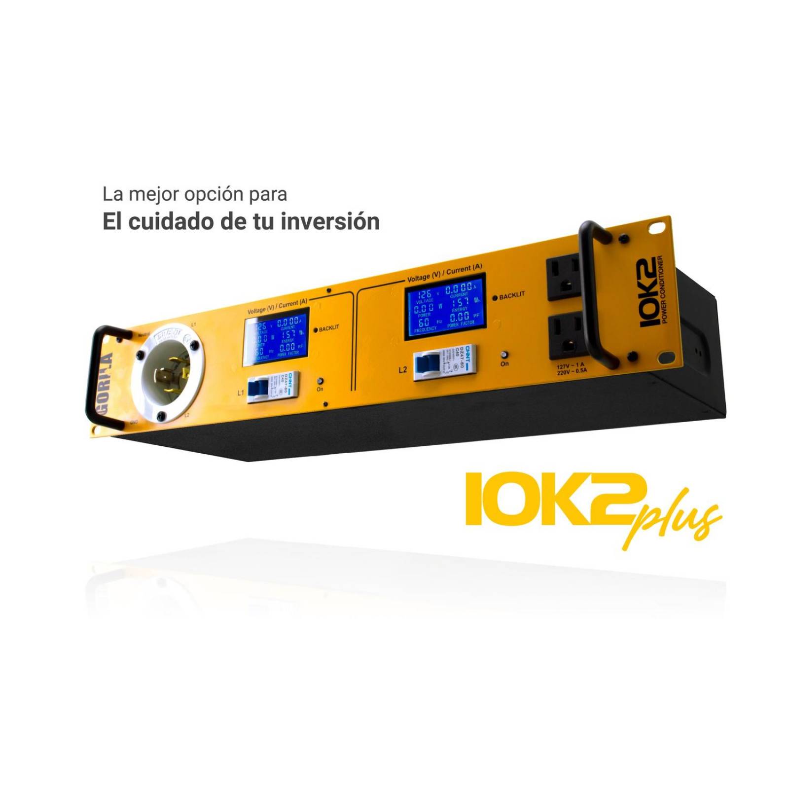 Gorila 10K2 Plus acondicionador de poder 12 clavijas polarizadas 