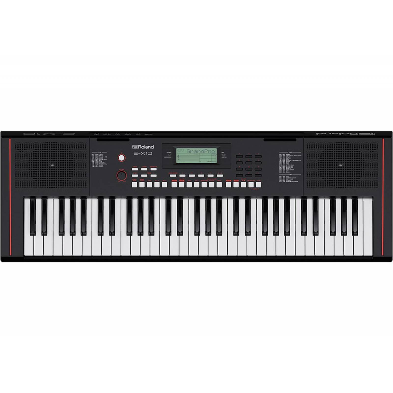Roland E-x10 Teclado Digital 61 Teclas con Base y Audifonos .