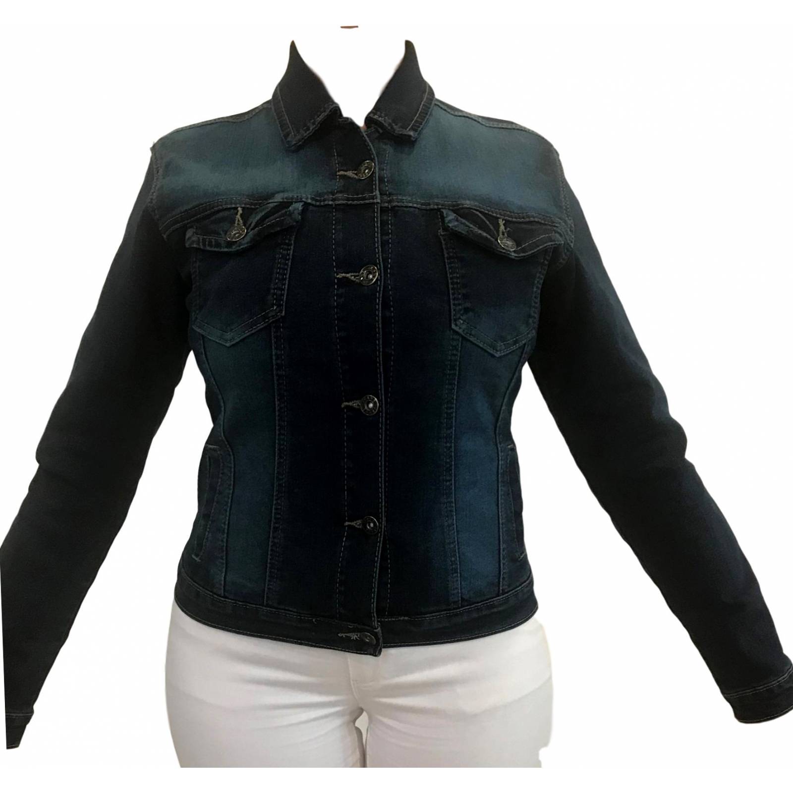 Chamarra para mujer de mezclilla stretch YinY