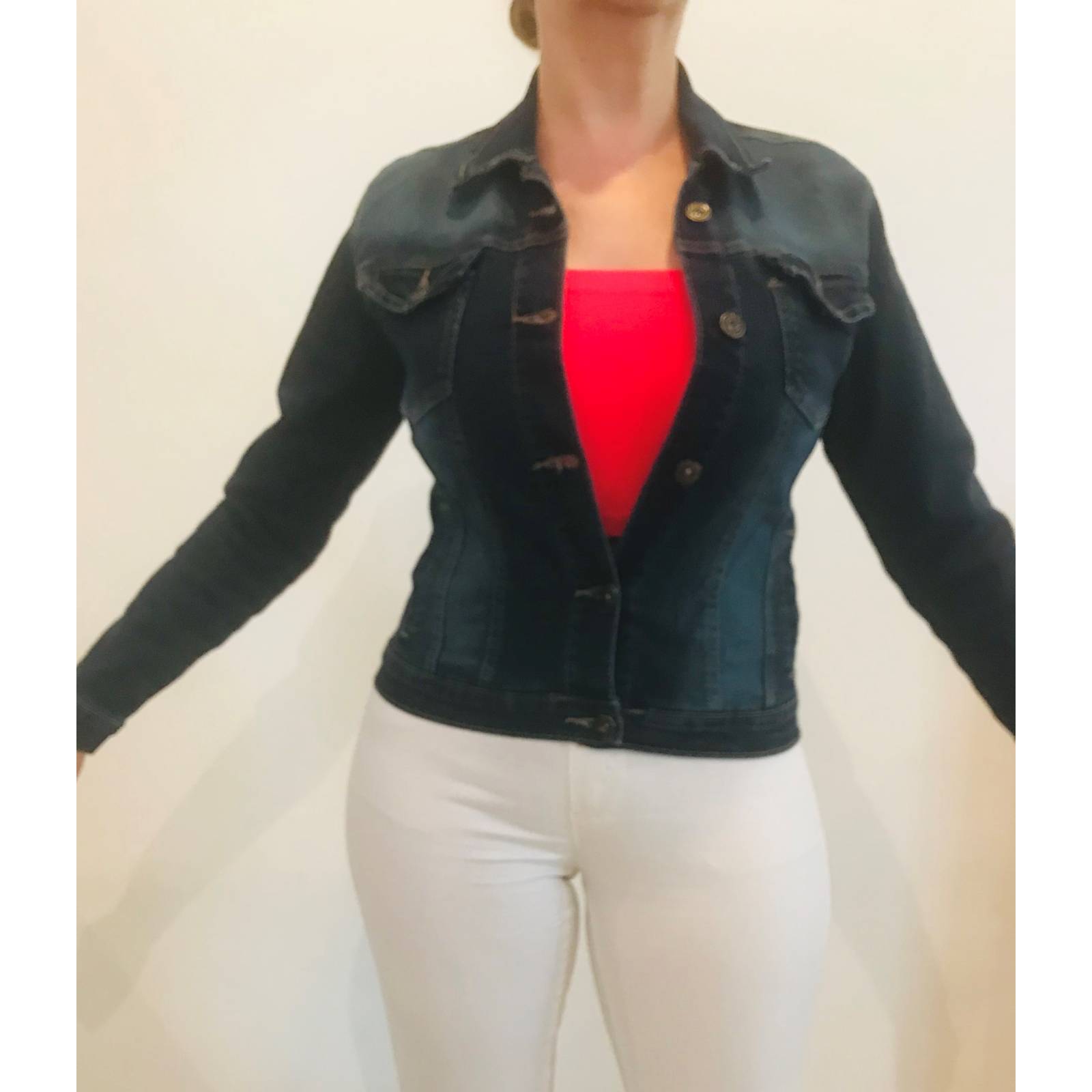 Chamarra para mujer de mezclilla stretch YinY