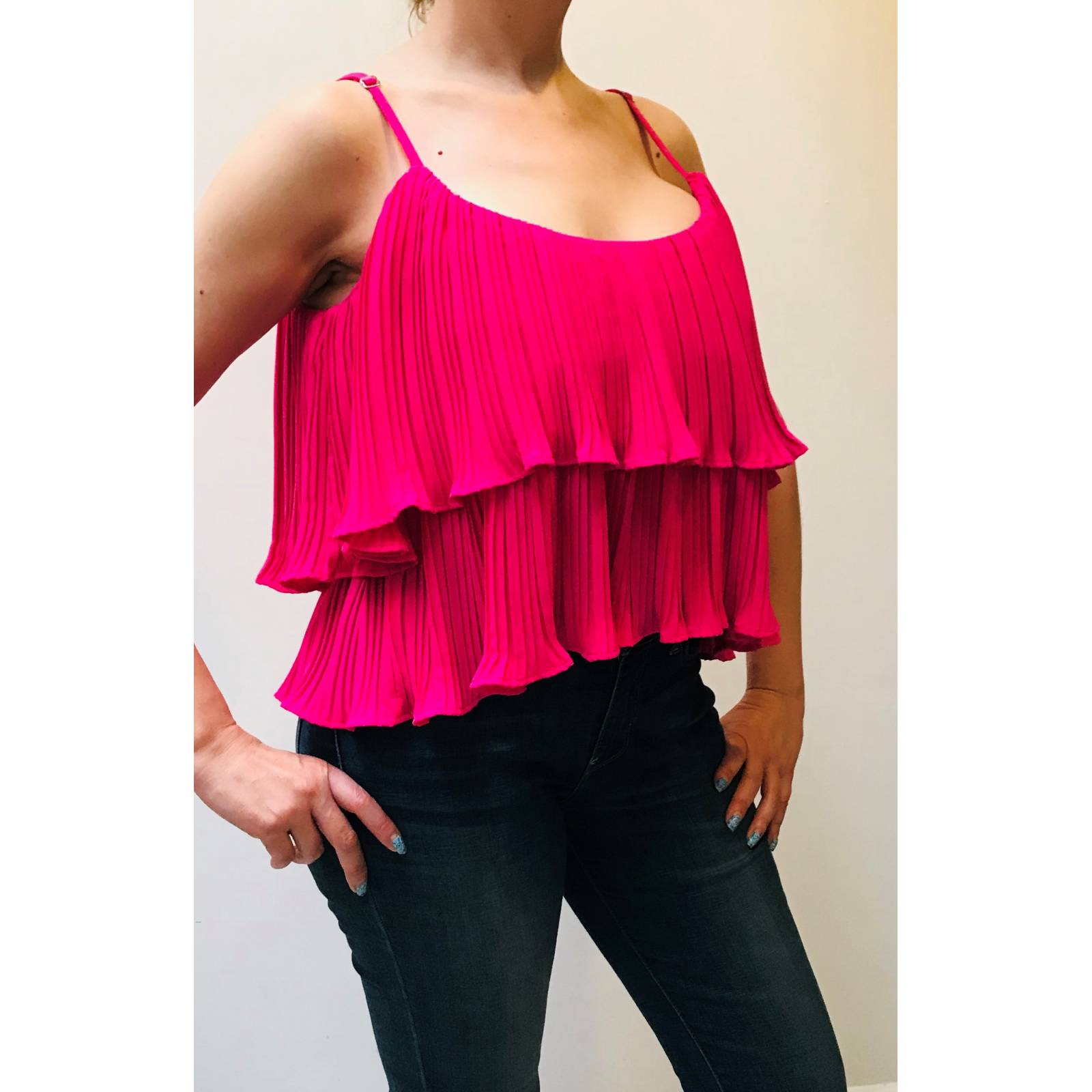 Blusa para dama mujer casual  sin mangas Serendy