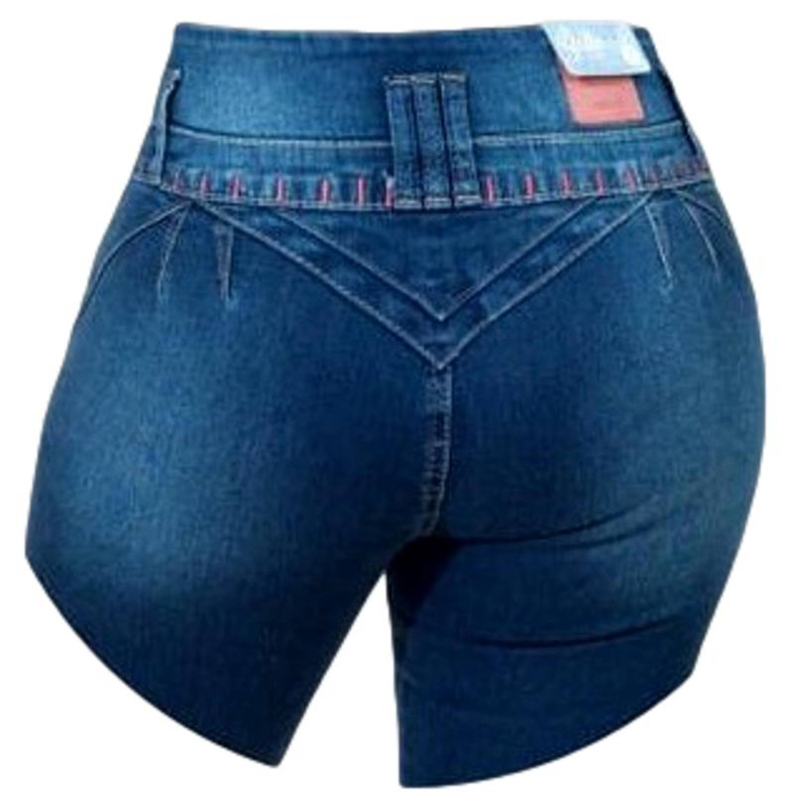 Jeans skinny mujer pantalón mezclilla colombianos rasgados rotos destrucción SB Bella