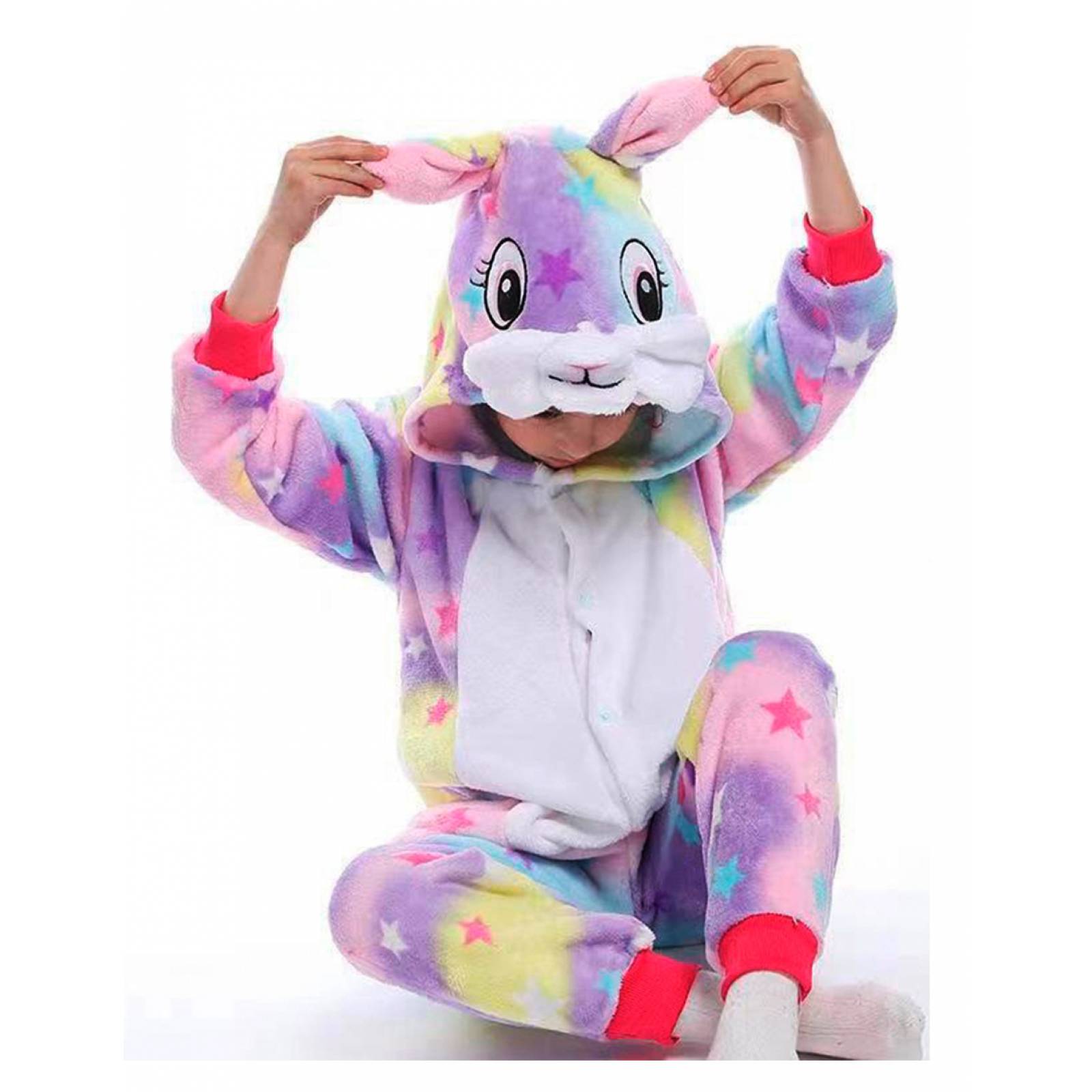 Pijama mameluco conejo niña Bomy Collection