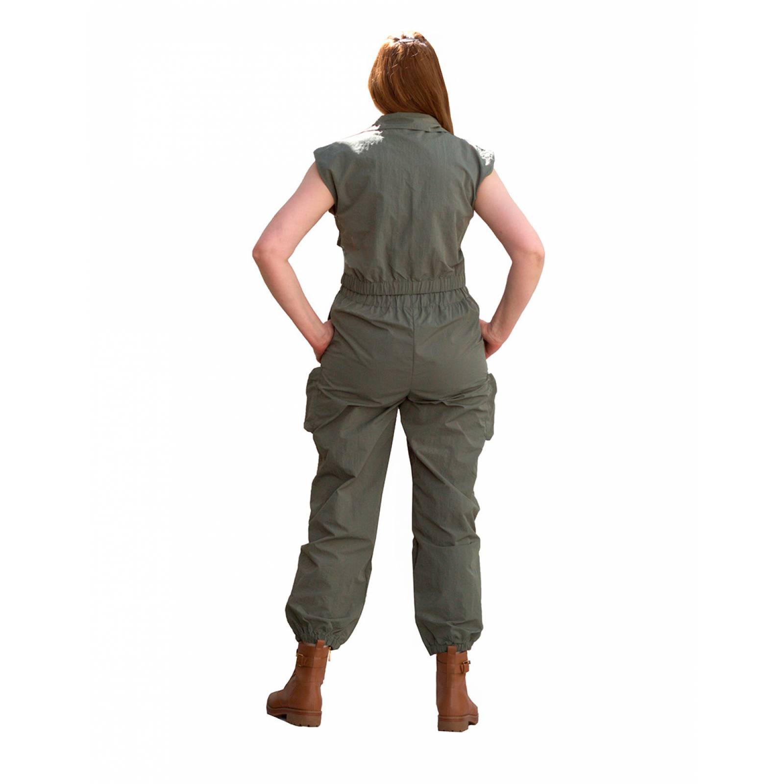 Conjunto chaleco y pantalón jogger Miss Mia cargo para mujer