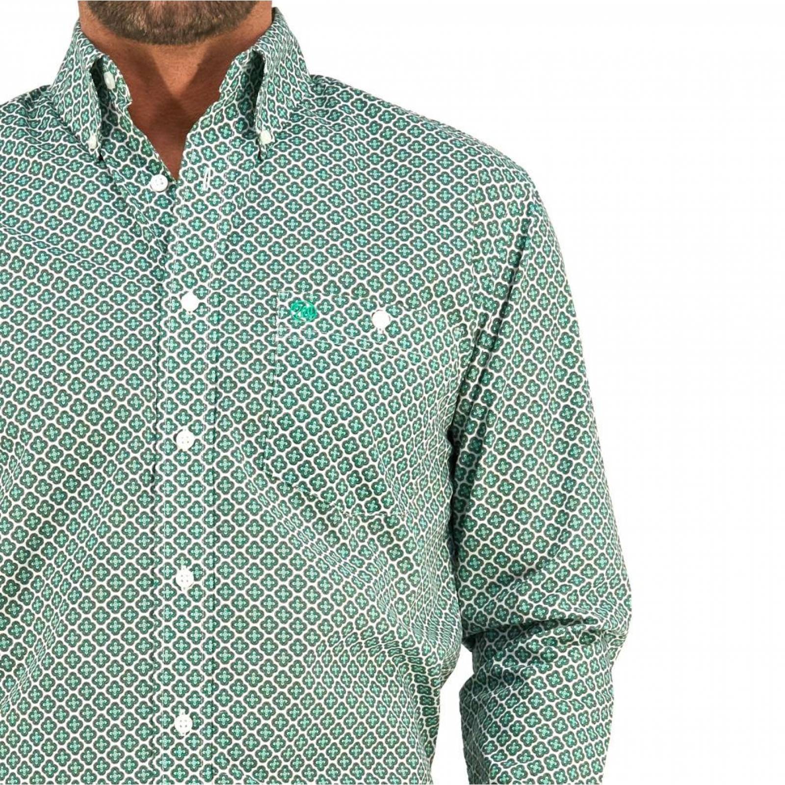 Camisa Vaquera Wrangler Hombre Manga Larga 86M 