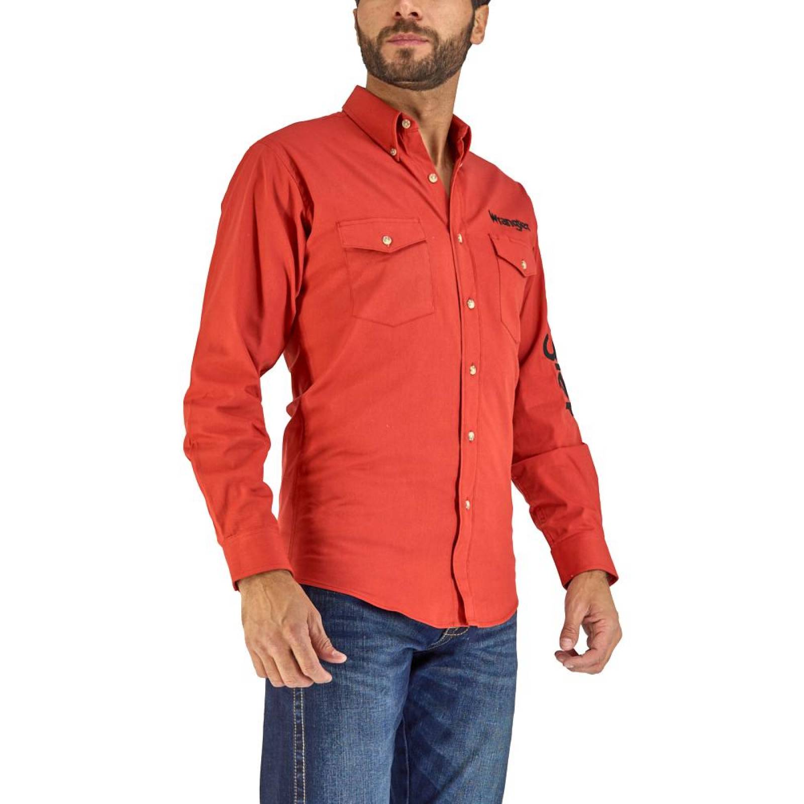 Camisa Vaquera Wrangler Manga Larga 041 