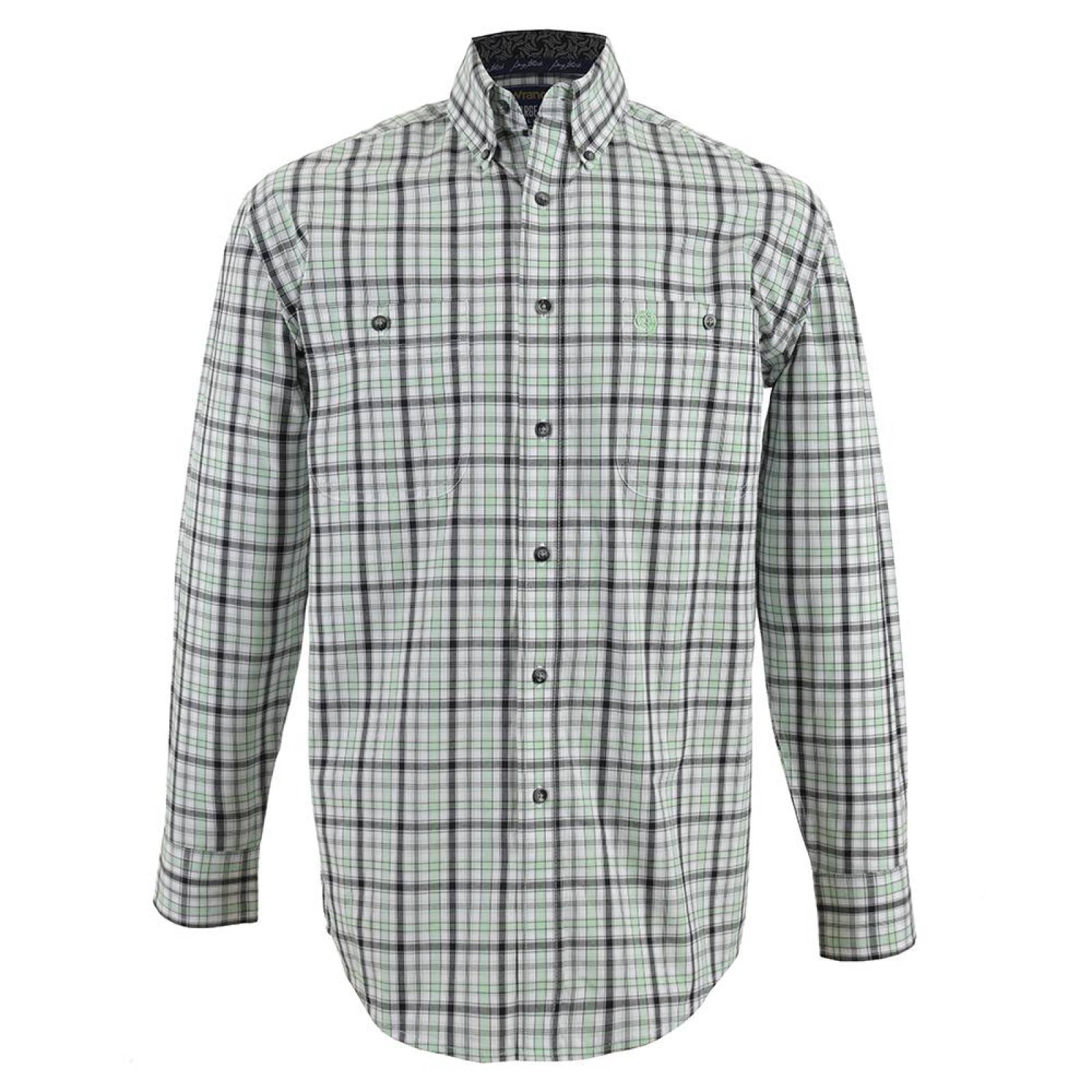 Camisa Vaquera Wrangler Hombre Manga Larga 766