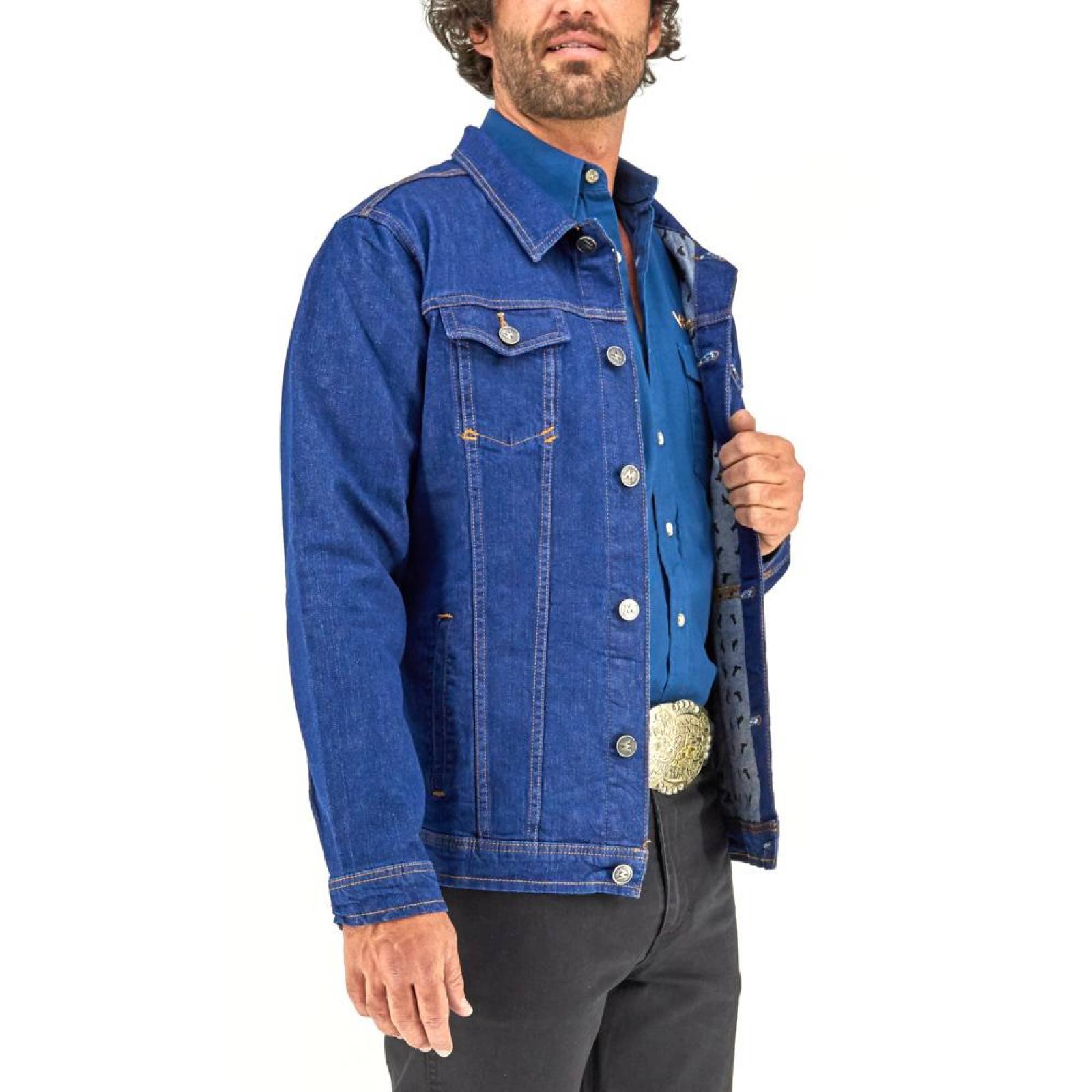 Chamarra Vaquera Wrangler Hombre Slim G41 