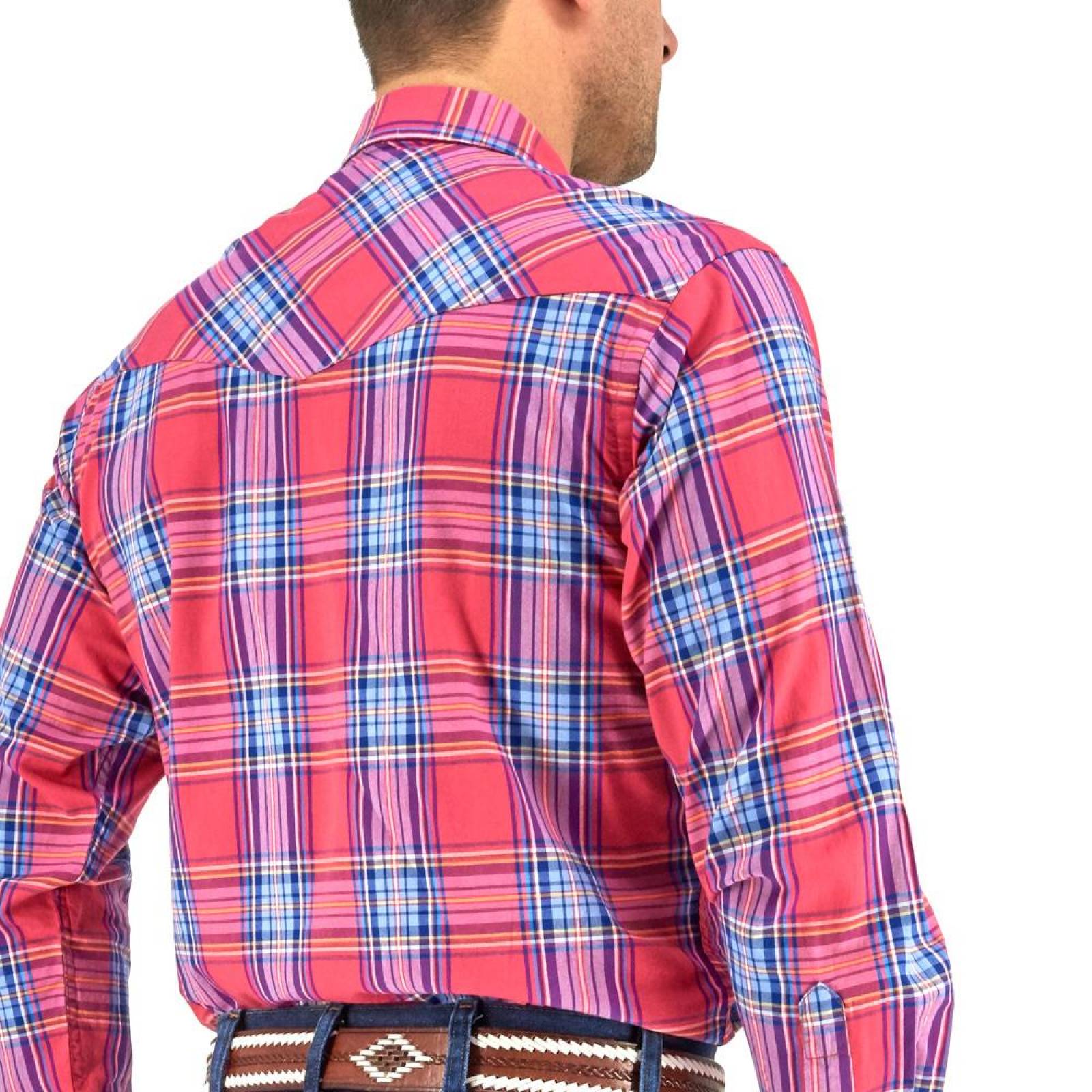 Camisa Vaquera Wrangler Hombre Painted Deser G62 