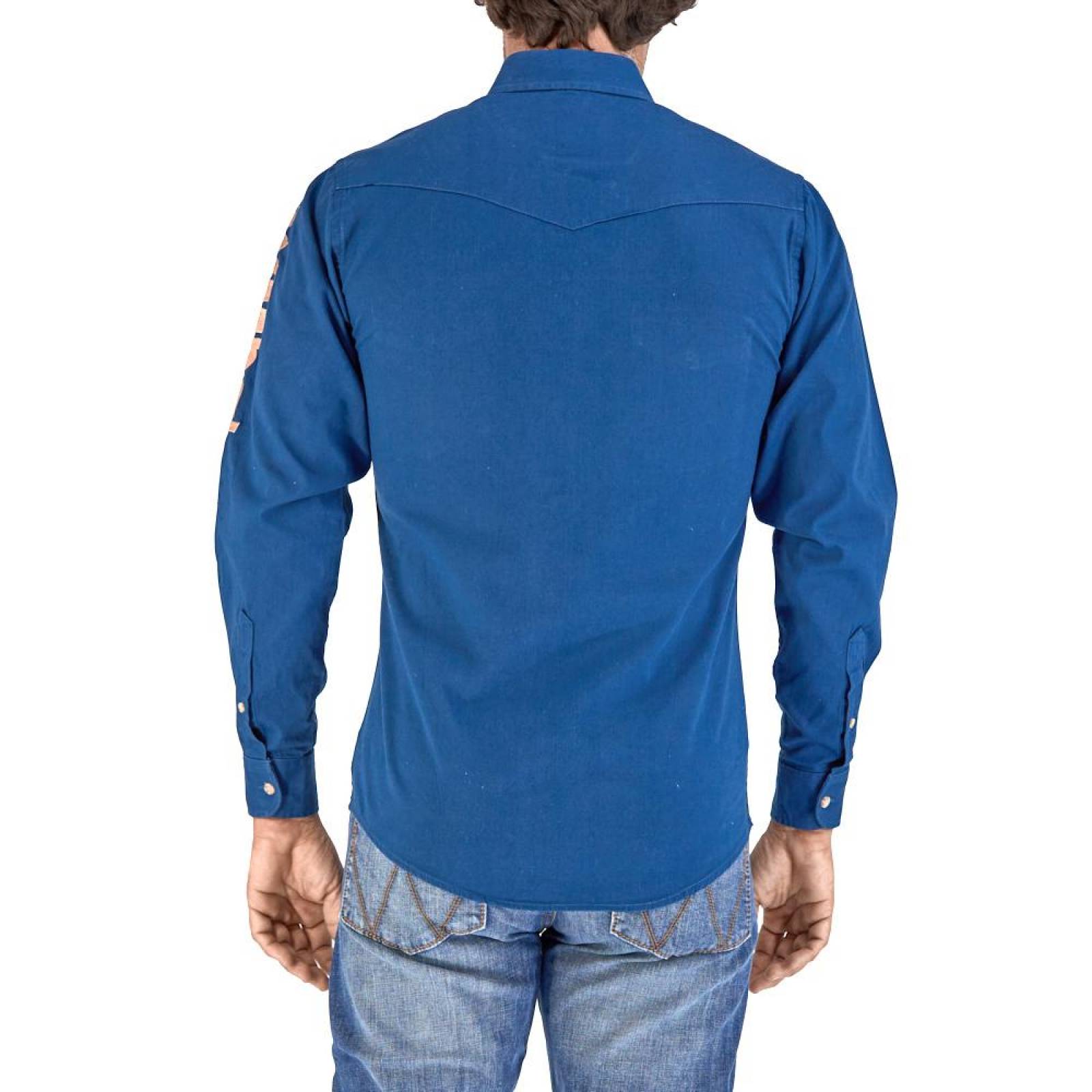 CAMISA VAQUERA WRANGLER HOMBRE MANGA LARGA N04
