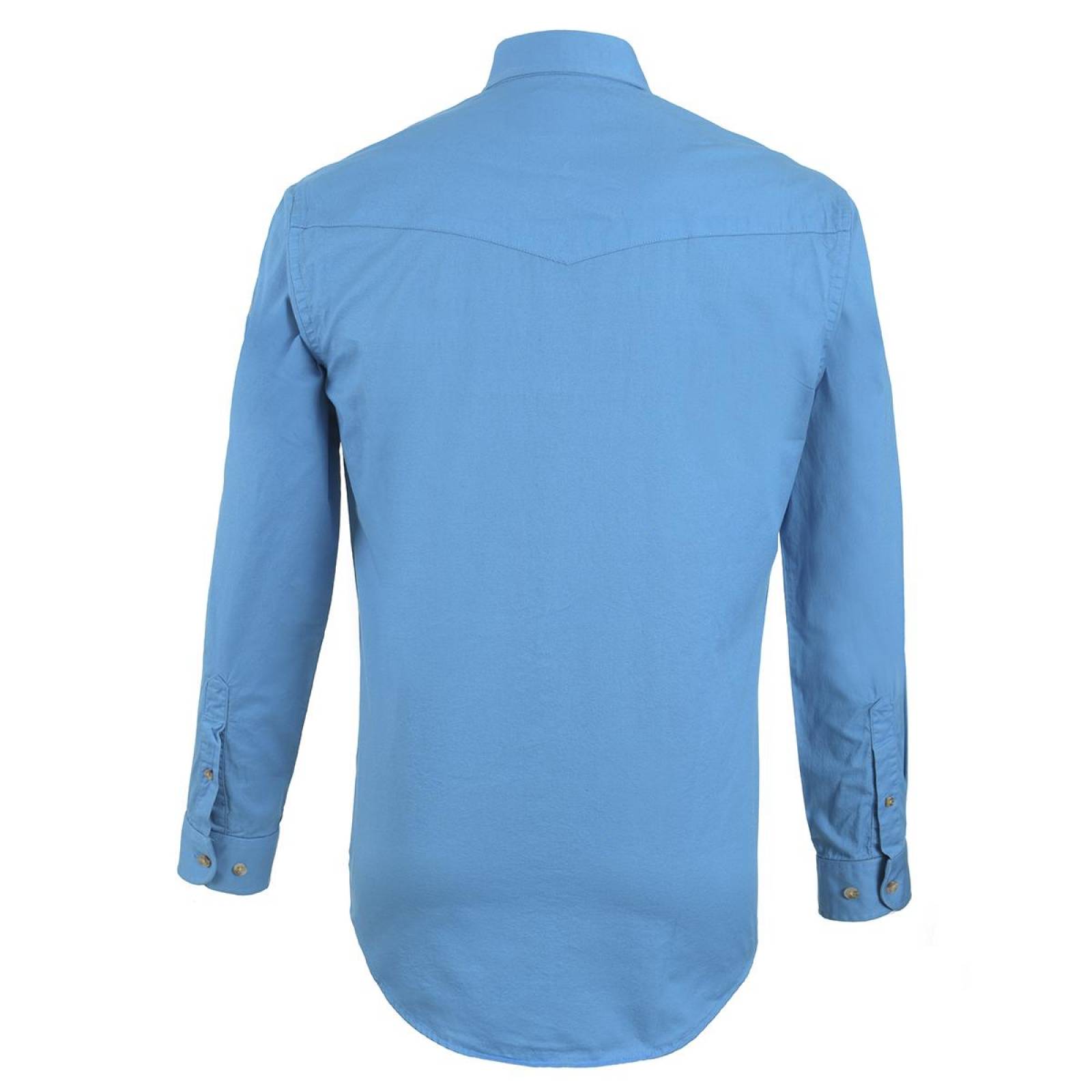 Camisa Vaquera Wrangler Hombre Manga Larga G401