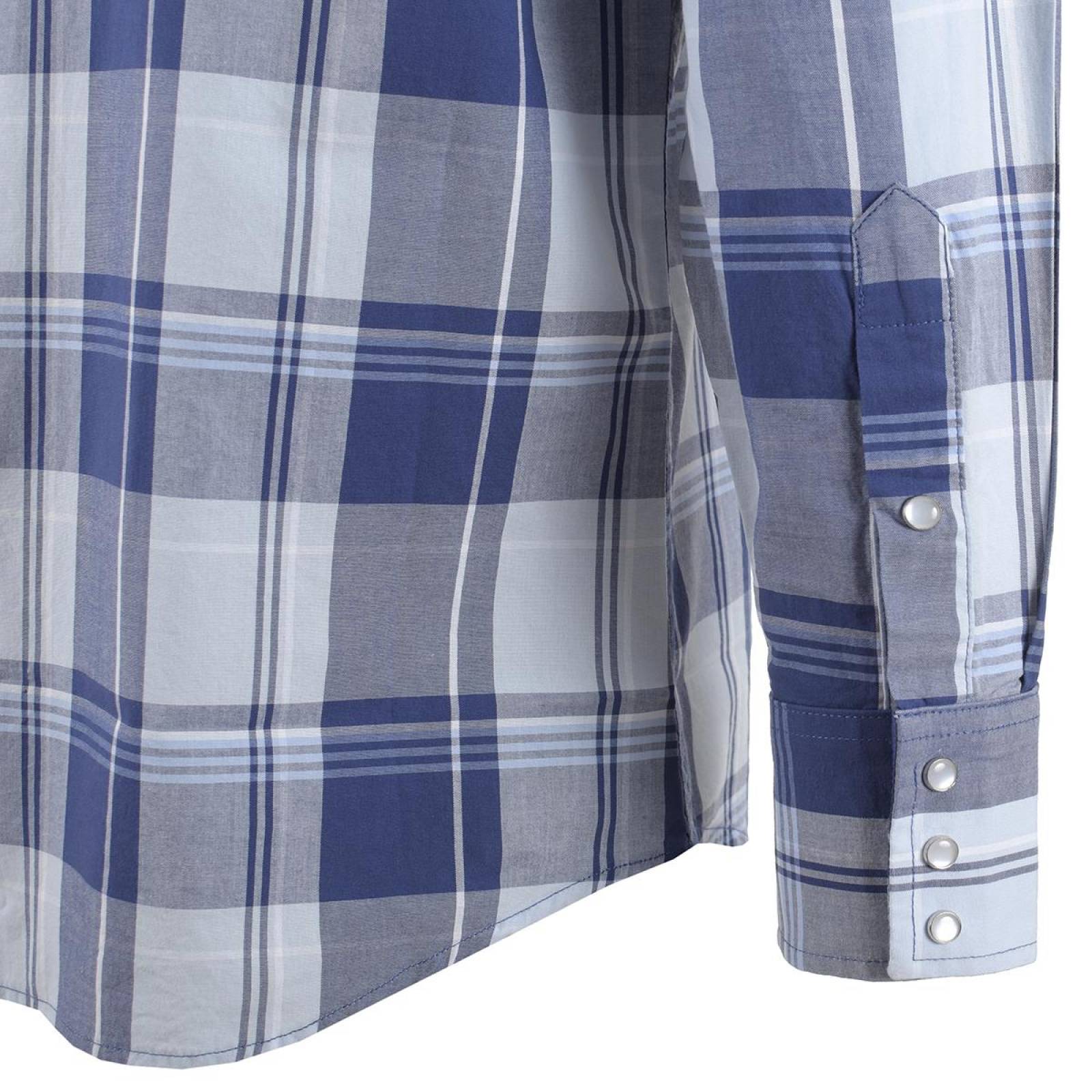 Camisa Vaquera Wrangler Hombre Manga Larga G38