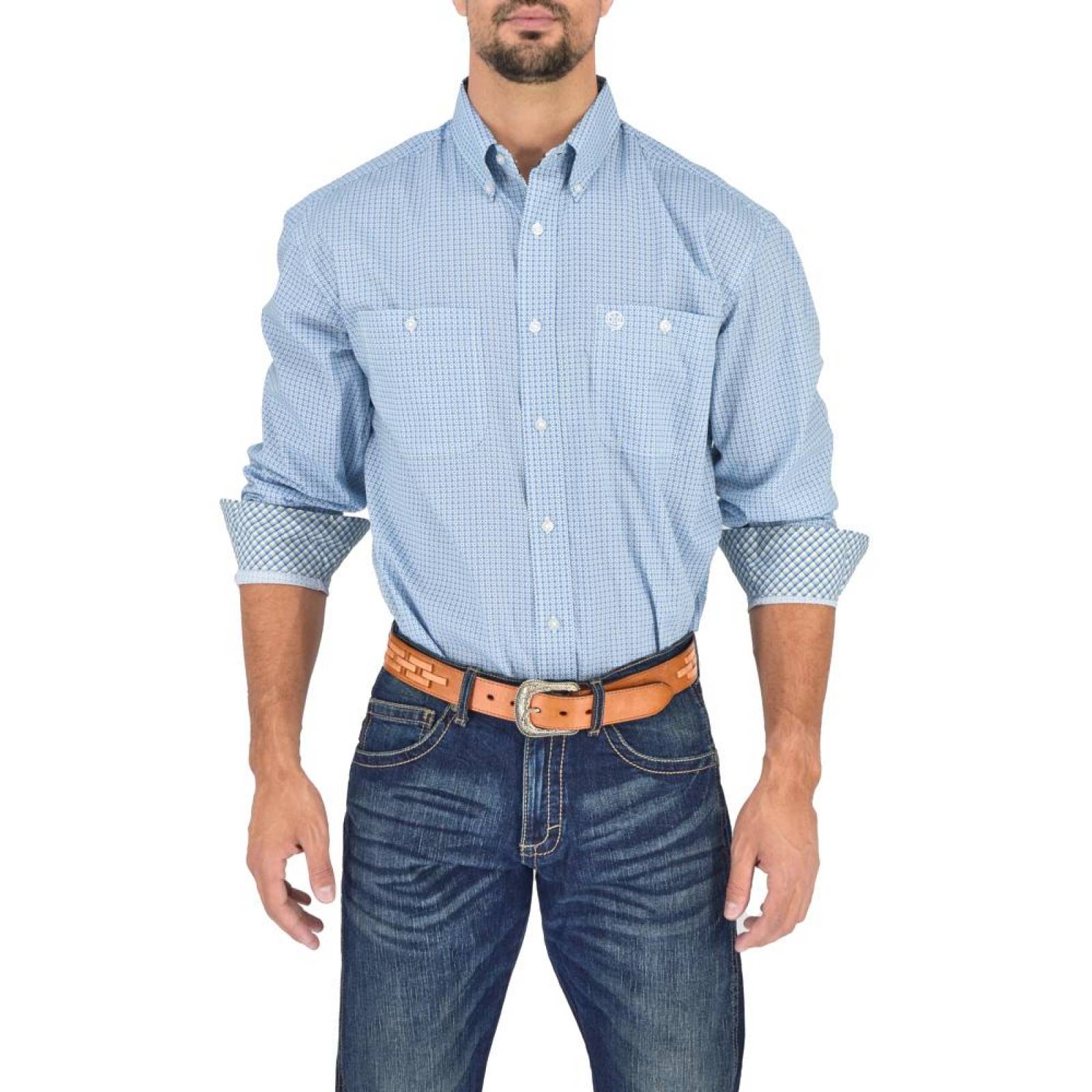 Camisa Vaquera Wrangler Hombre Western M 666 