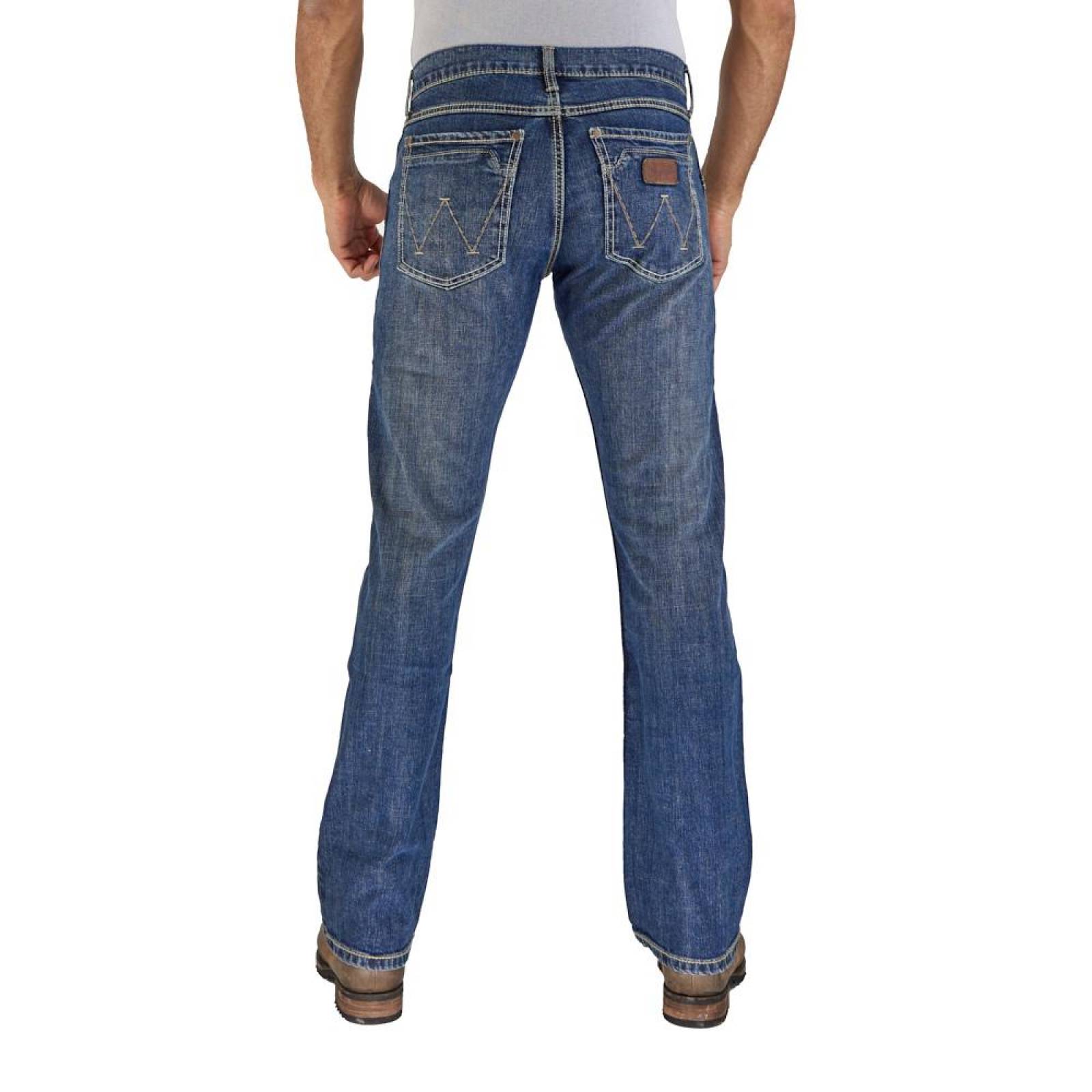 Jeans Vaquero Wrangler Hombre Retro Slim 7Ly 