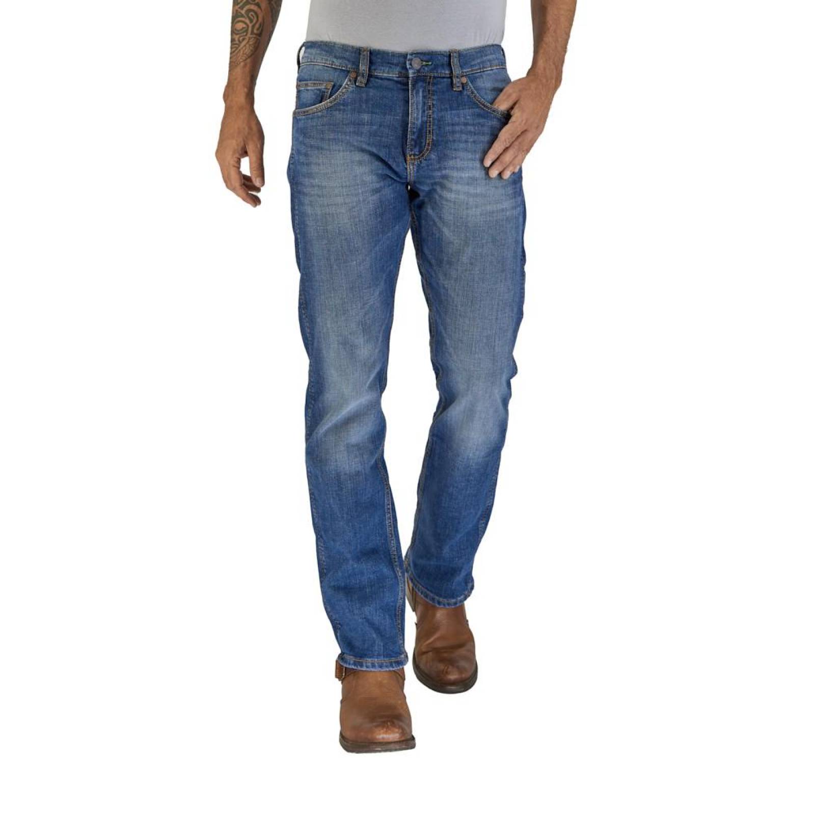 Jeans slim Wrangler deslavado para hombre