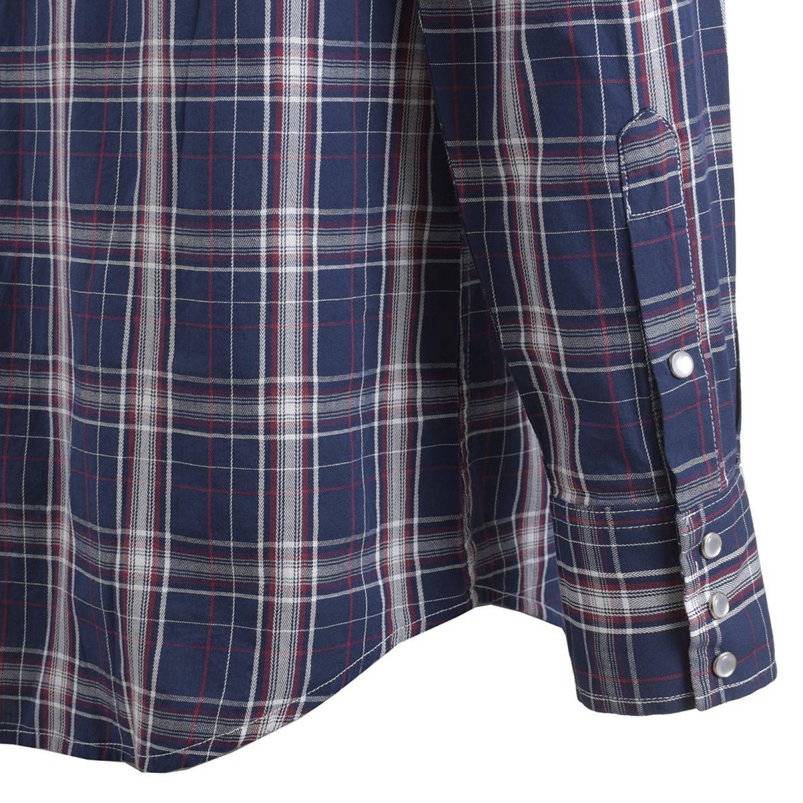 Camisa Vaquera Wrangler Hombre Manga Larga G44 