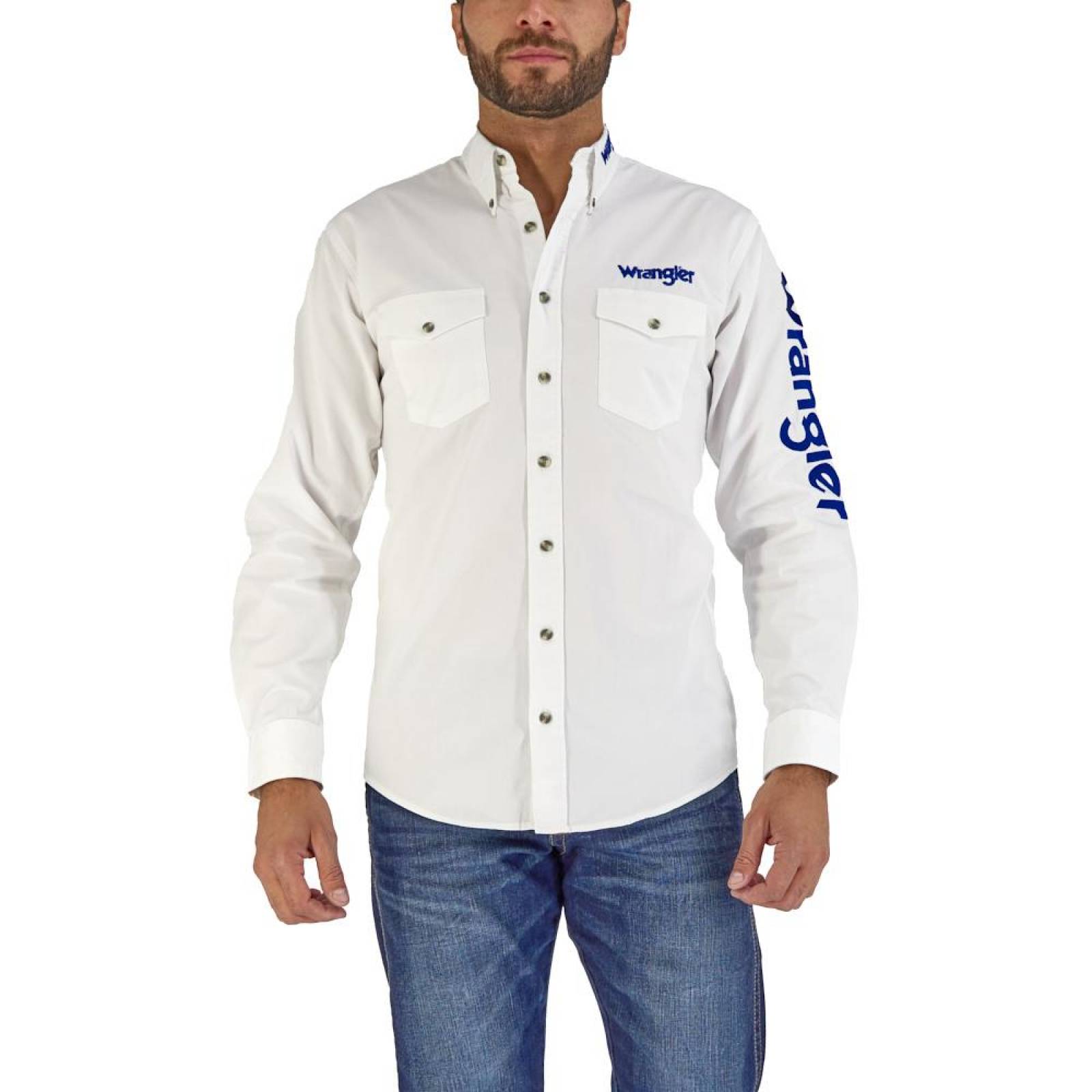 CAMISA VAQUERA WRANGLER HOMBRE MANGA LARGA 011 