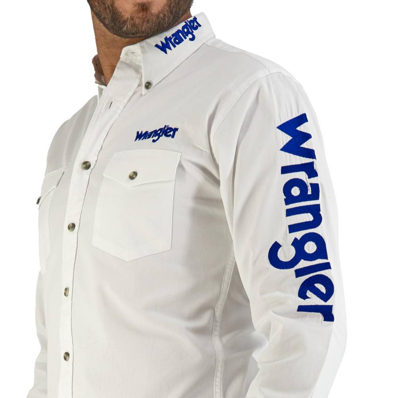 CAMISA VAQUERA WRANGLER HOMBRE MANGA LARGA 011 