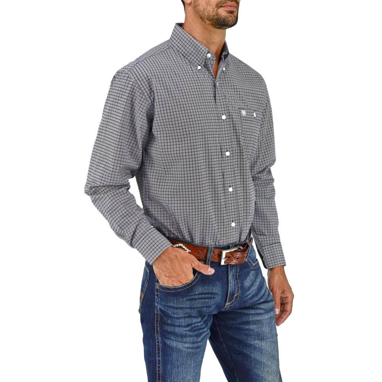 CAMISA VAQUERA WRANGLER HOMBRE WESTERN M 75M 