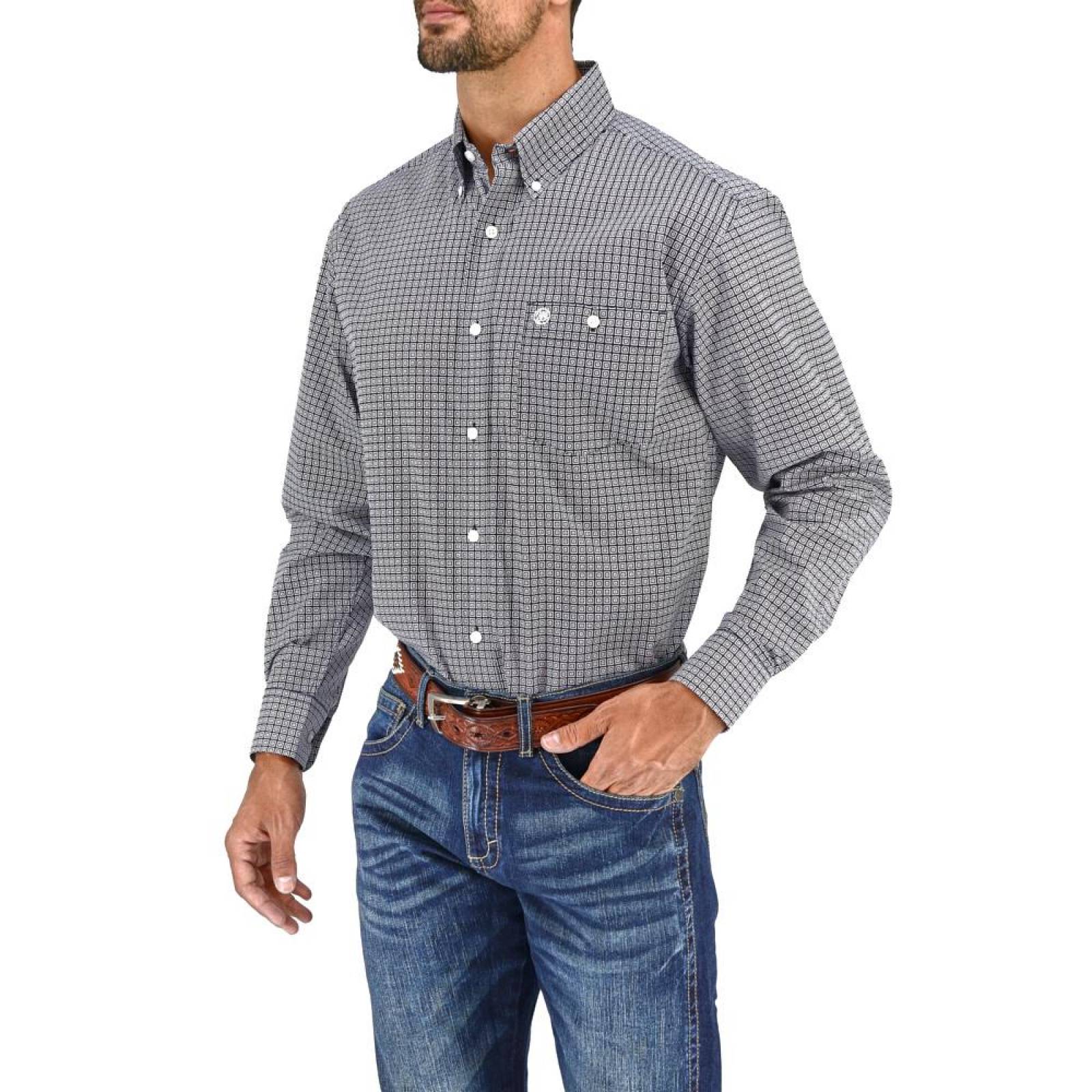 CAMISA VAQUERA WRANGLER HOMBRE WESTERN M 75M 