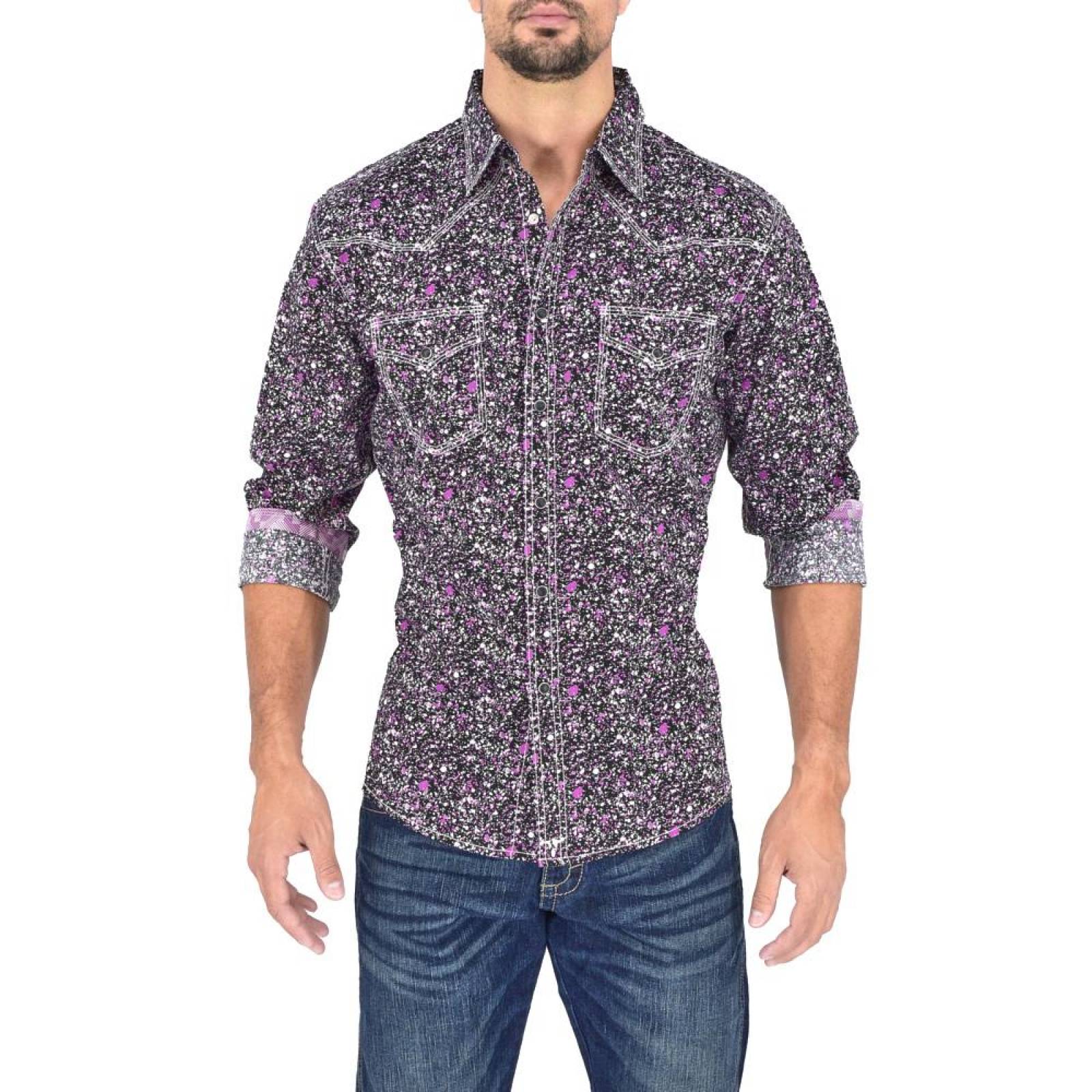 CAMISA VAQUERA WRANGLER HOMBRE MANGA LARGA 32M 