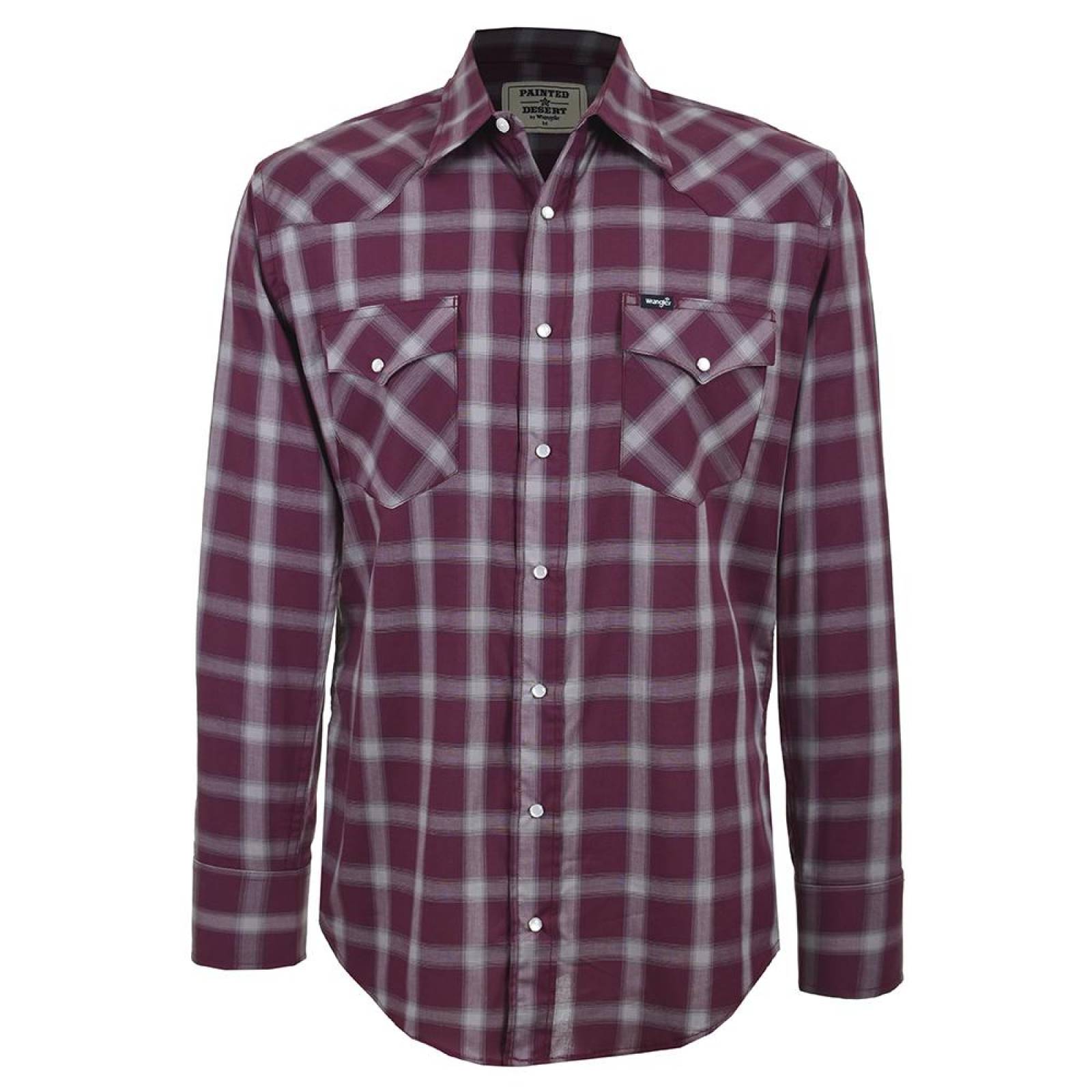 Camisa Vaquera Wrangler Hombre Manga Larga U17 