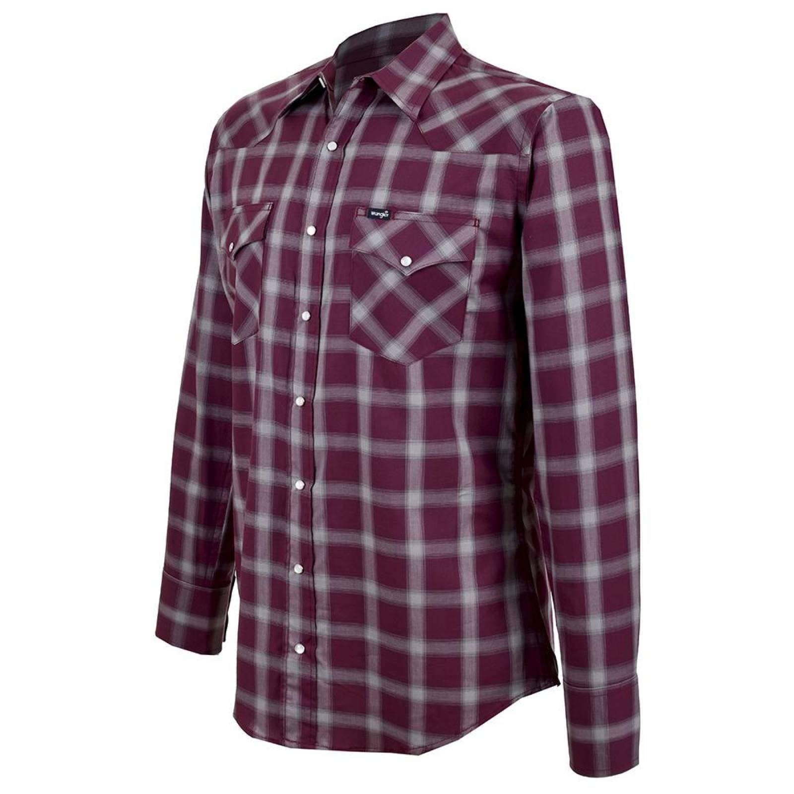 Camisa Vaquera Wrangler Hombre Manga Larga U17 