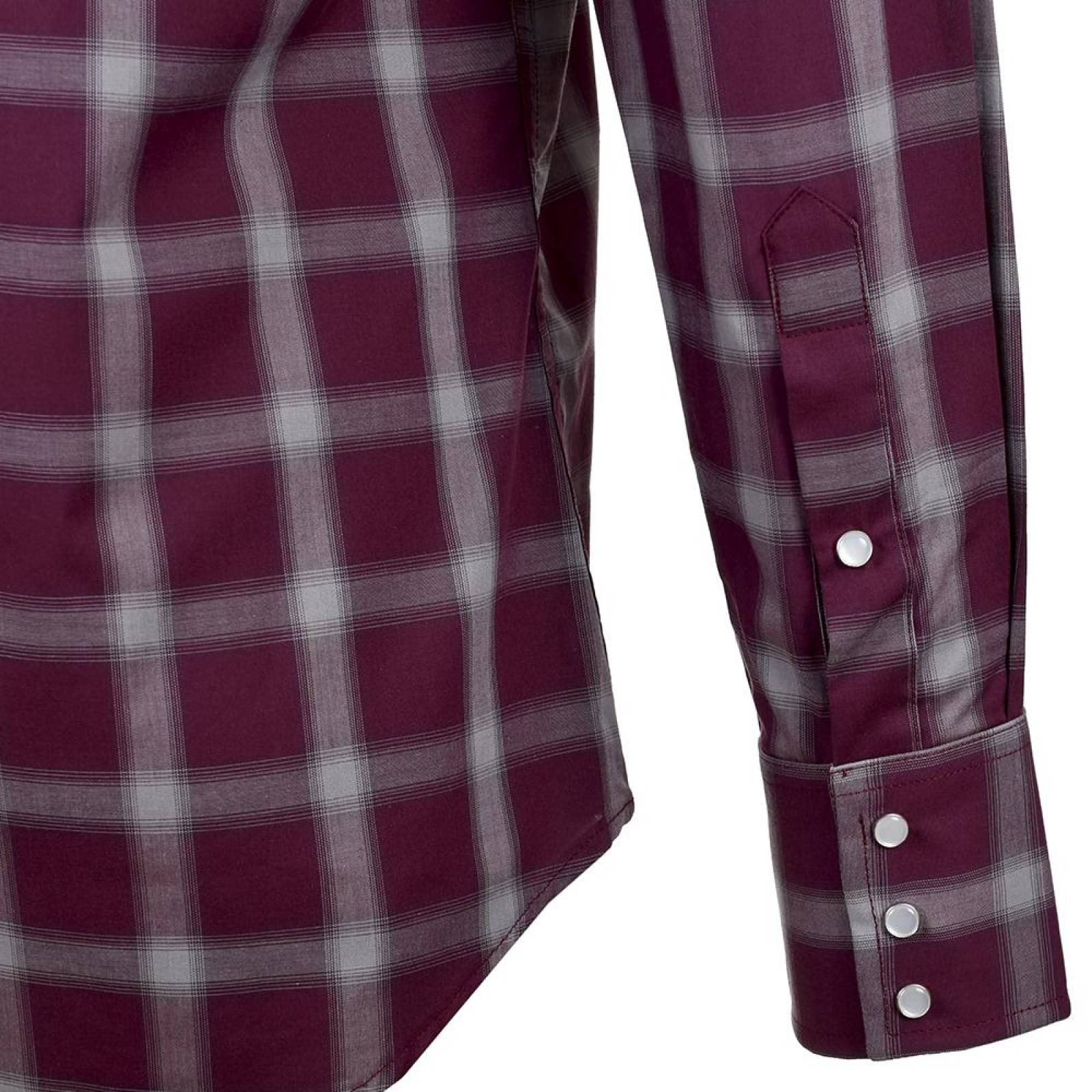 Camisa Vaquera Wrangler Hombre Manga Larga U17 