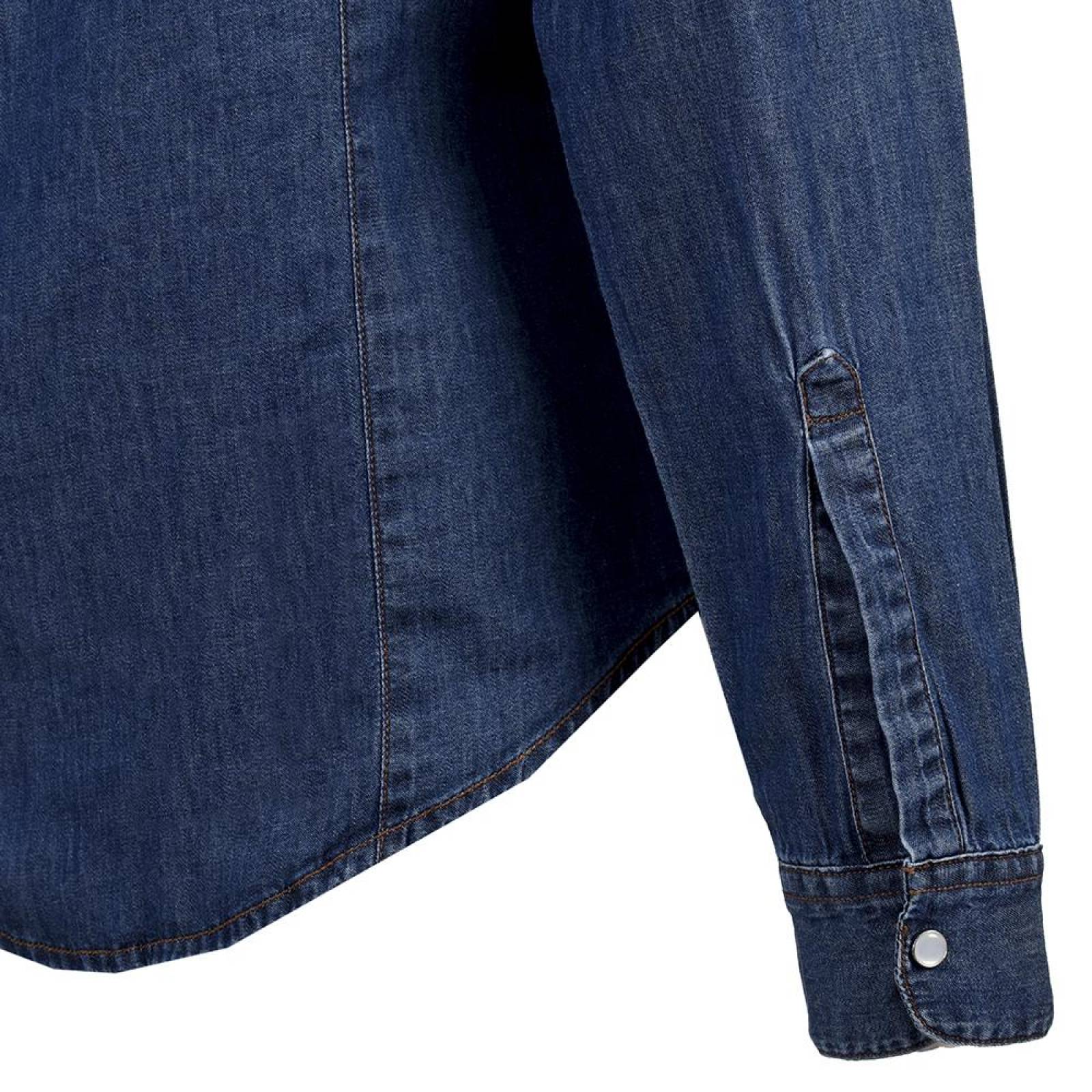 Blusa Vaquera Wrangler Mujer Manga Larga U10 