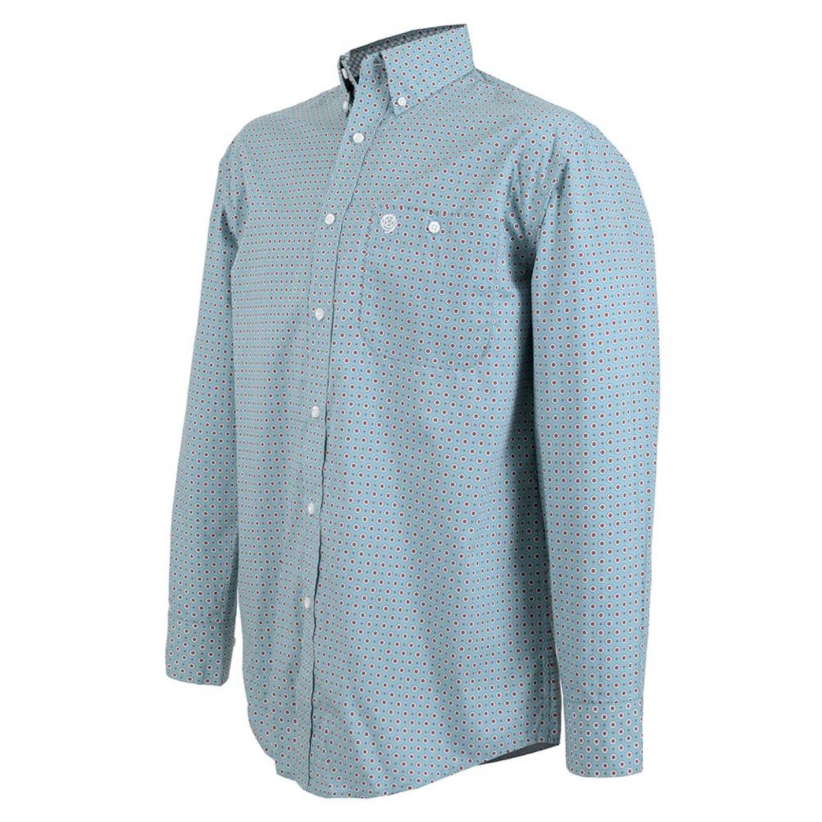 Camisa Vaquera Wrangler Hombre Manga Larga 793 