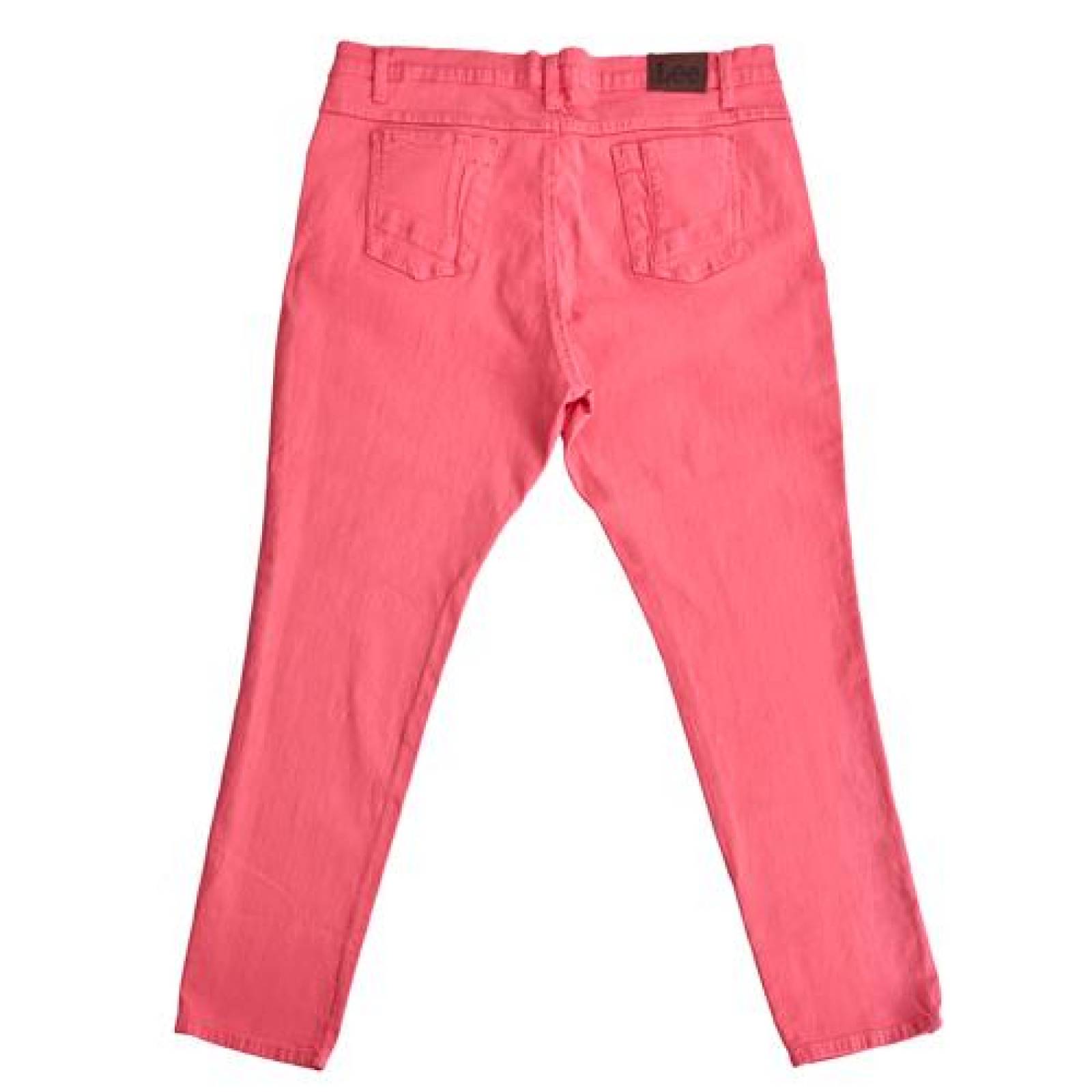Pantalon Jeans Skinny Lee Mujer Curvy Cintura Alta T61 
