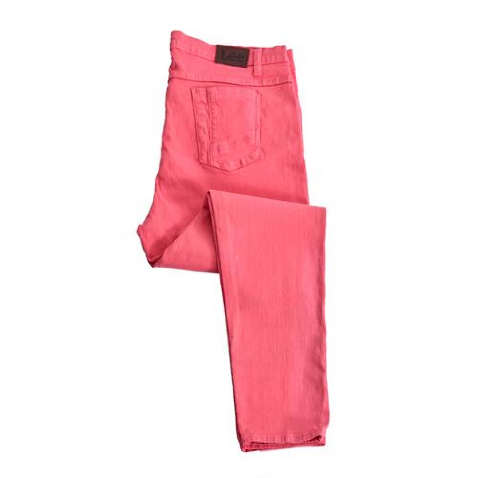 Pantalon Jeans Skinny Lee Mujer Curvy Cintura Alta T61 