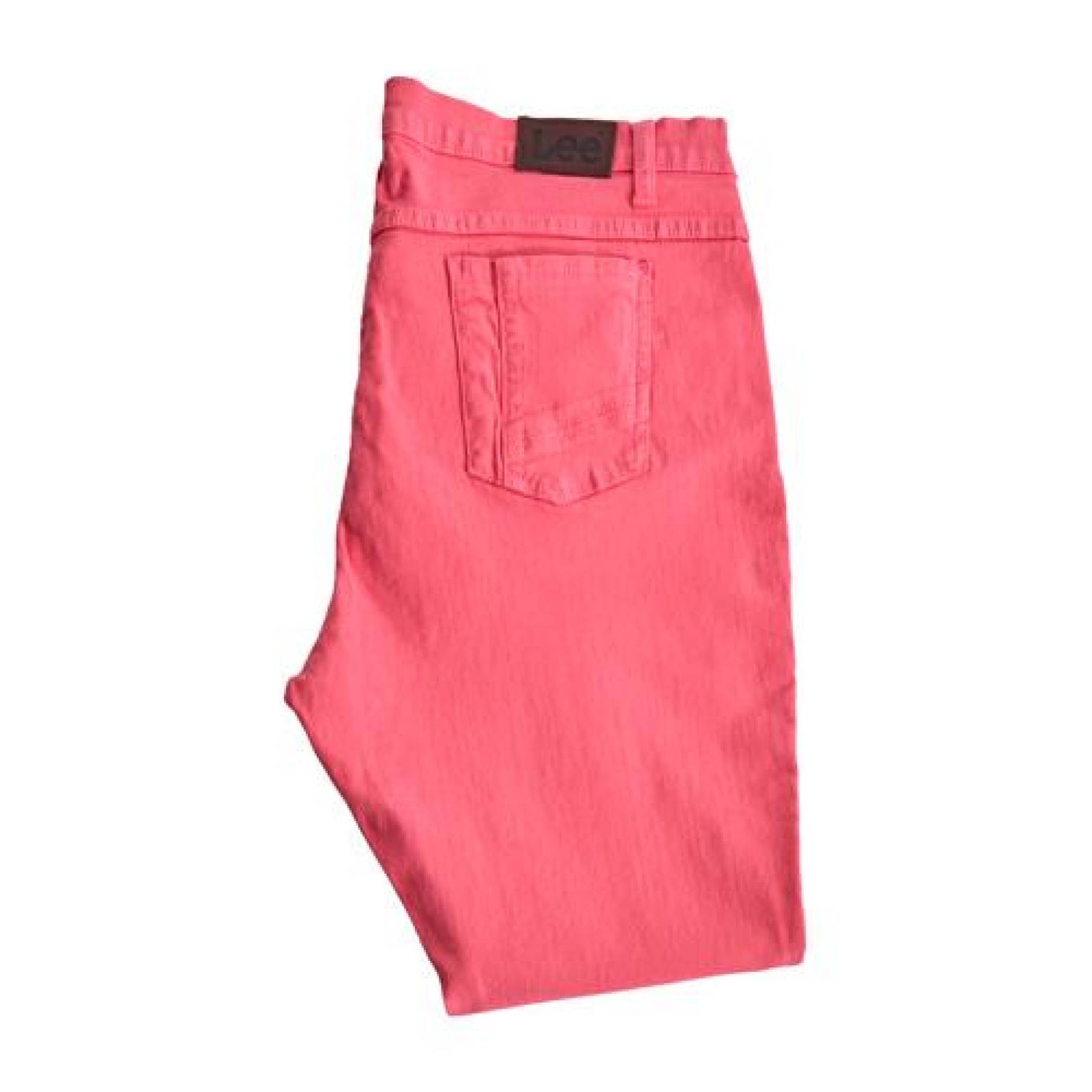 Pantalon Jeans Skinny Lee Mujer Curvy Cintura Alta T61 