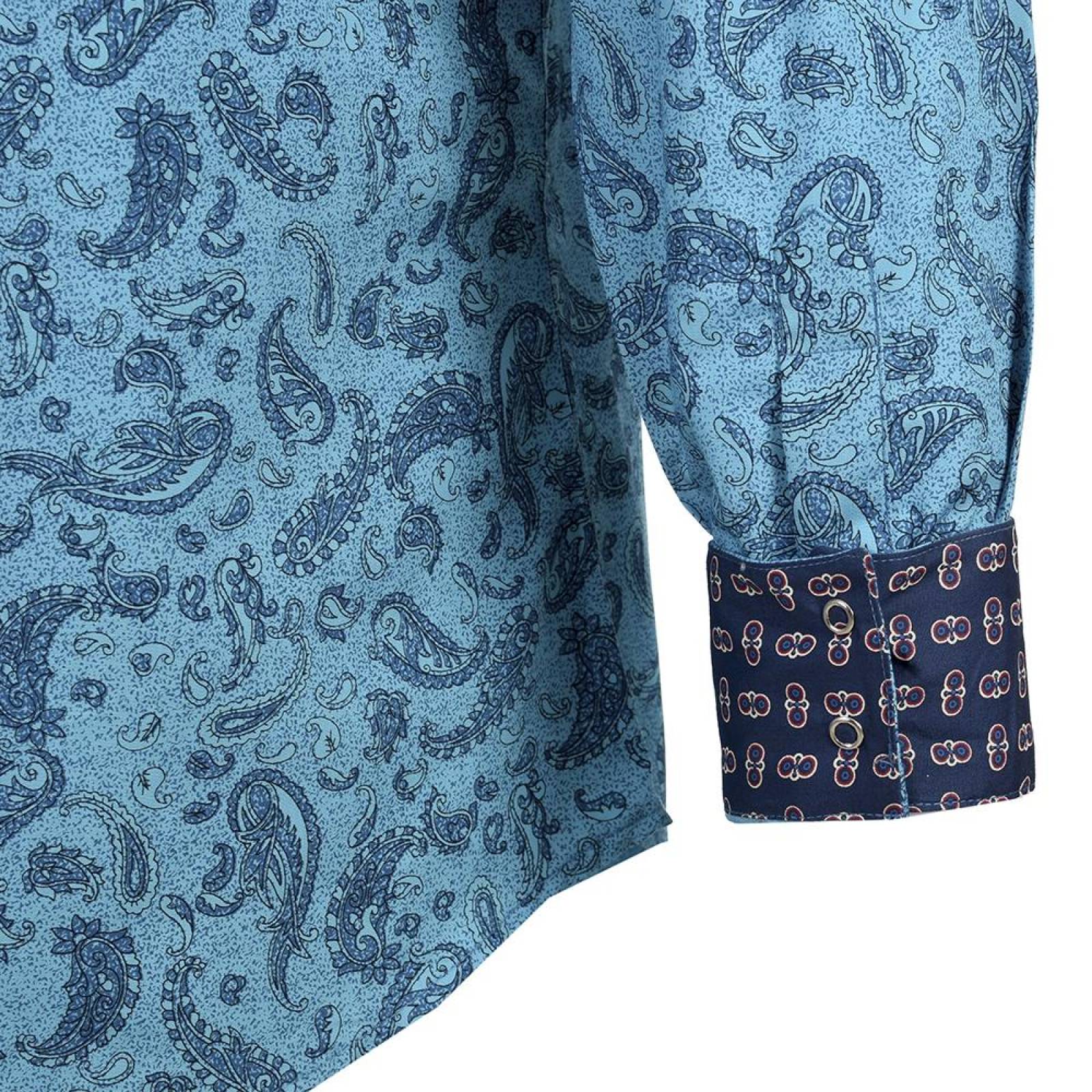 Camisa Vaquera Wrangler Hombre Manga Larga U19 