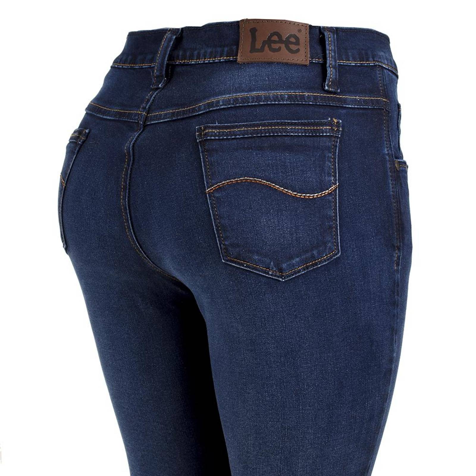 Jeans Casual Lee Mujer Skinny Cintura Alta H43 