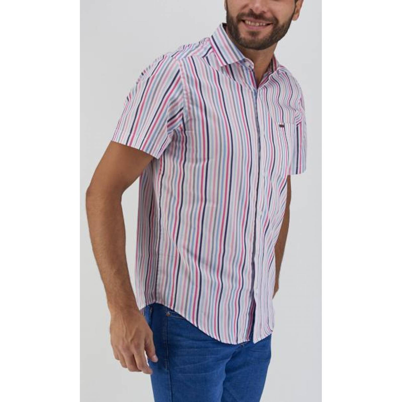 Camisa Lee Hombre Manga Corta R63 