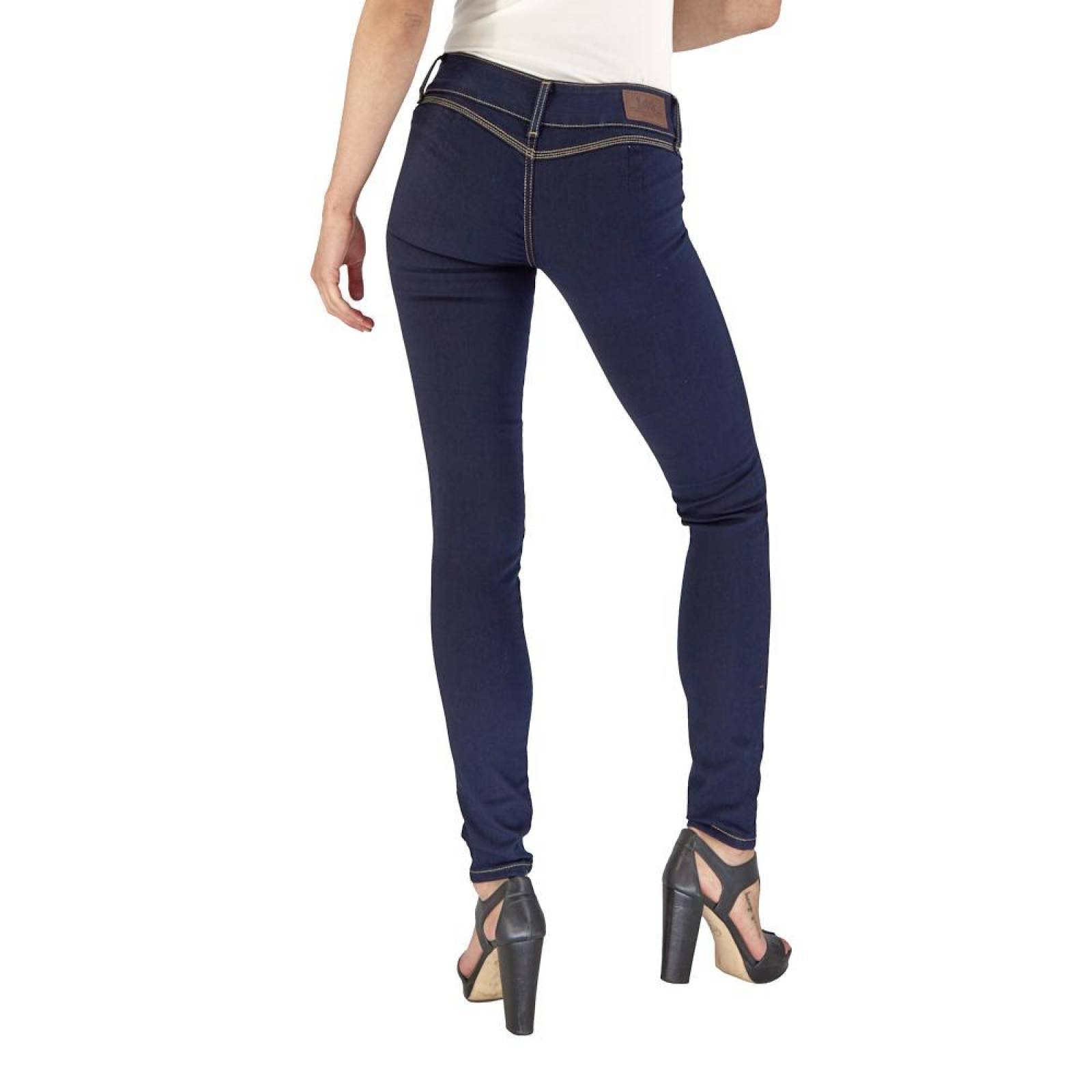 Jeans Lee Mujer Skiny Pretina Ancha A52 