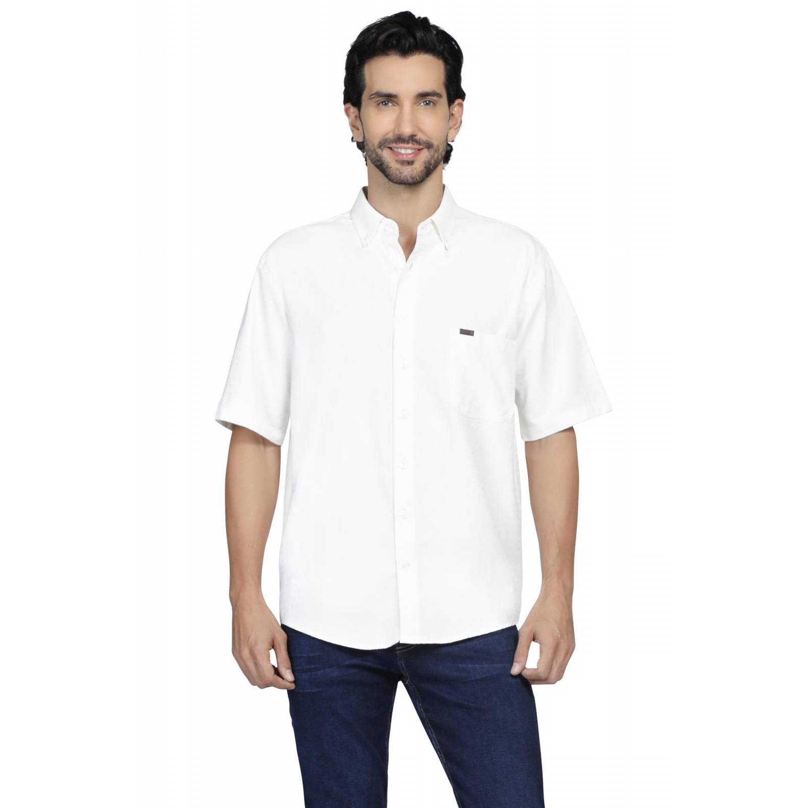 Camisa Regular Fit Lee Hombre Manga Corta 21M7 