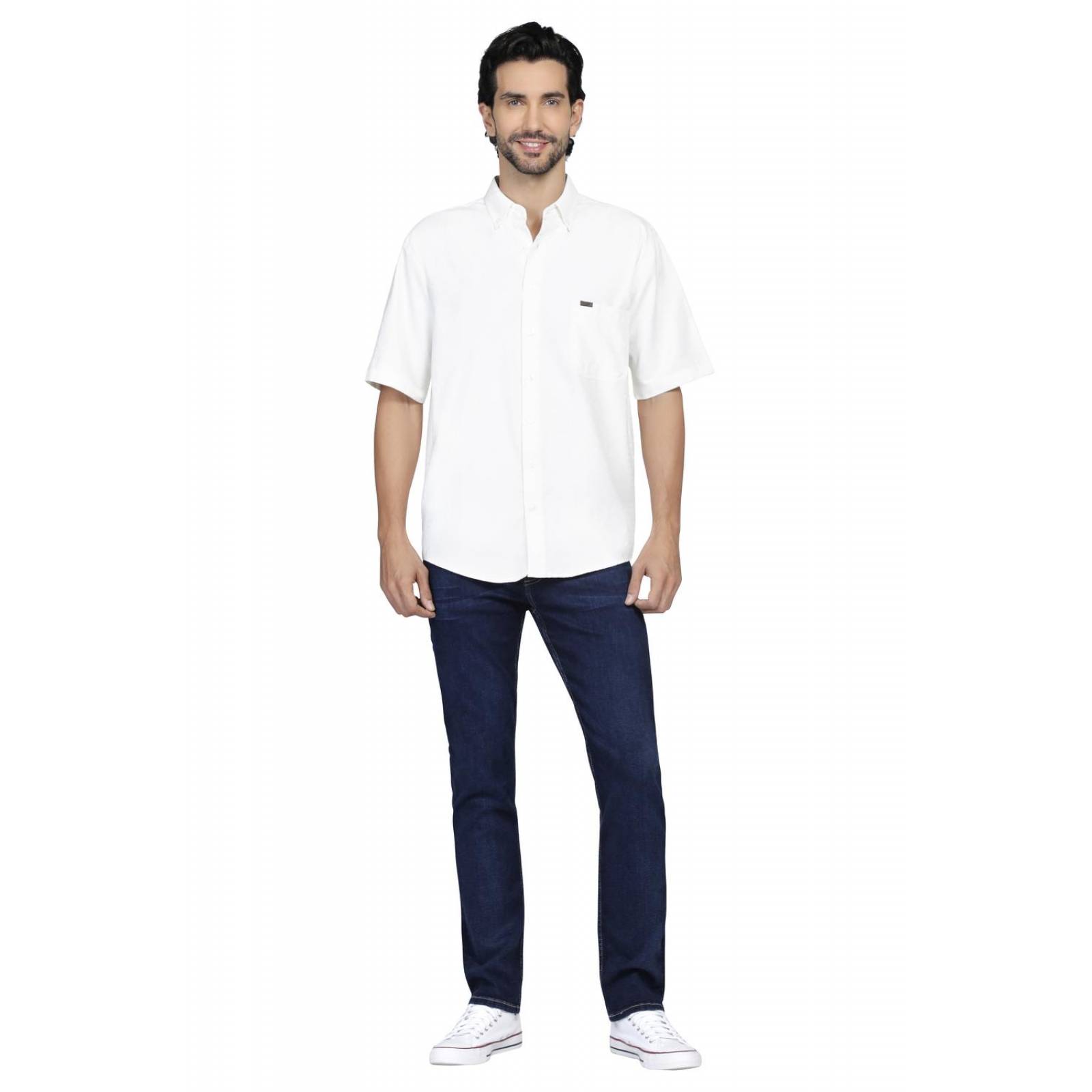 Camisa Regular Fit Lee Hombre Manga Corta 21M7 