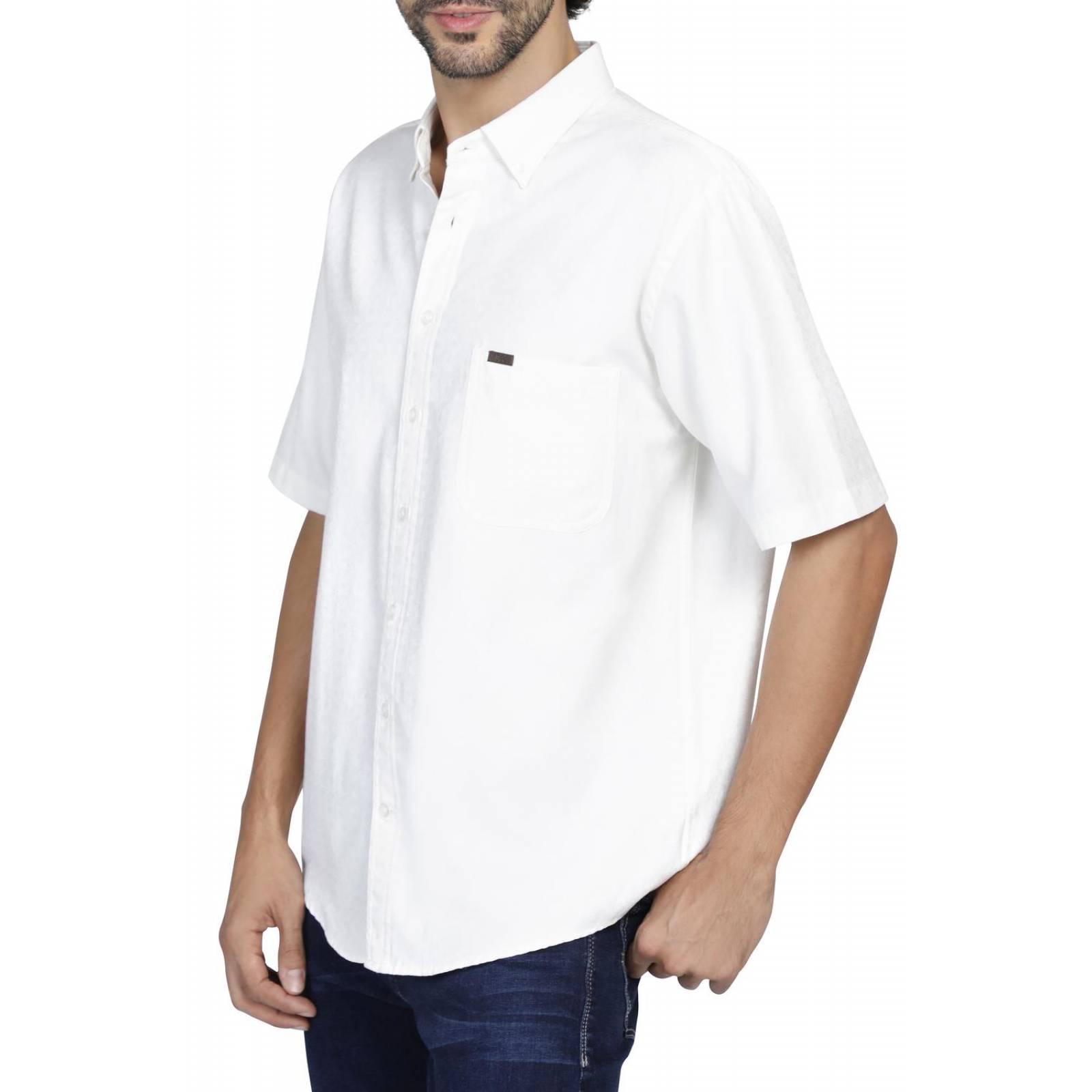 Camisa Regular Fit Lee Hombre Manga Corta 21M7 