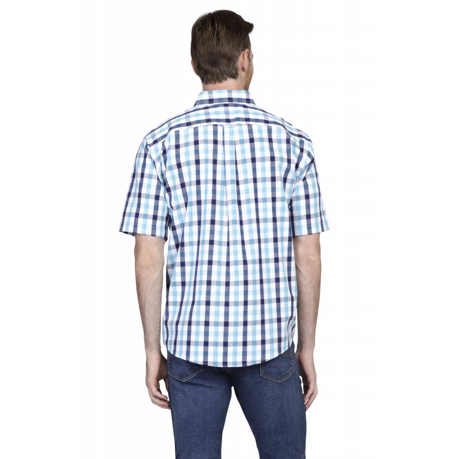 Camisa Regular Fit Lee Hombre Manga Corta 1M19 