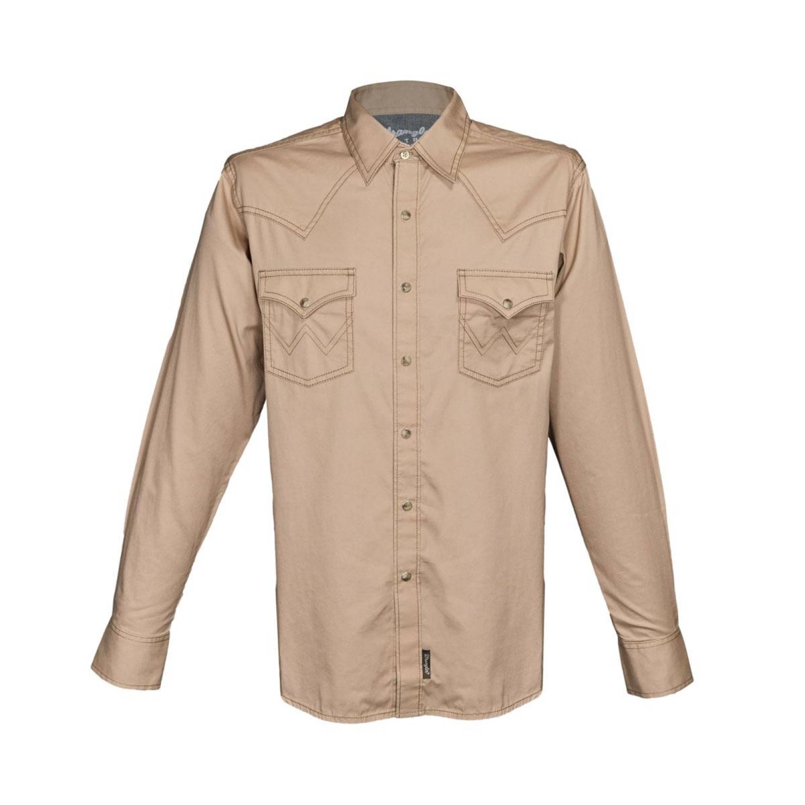 Camisa Vaquera Wrangler Hombre Manga Larga 502T 