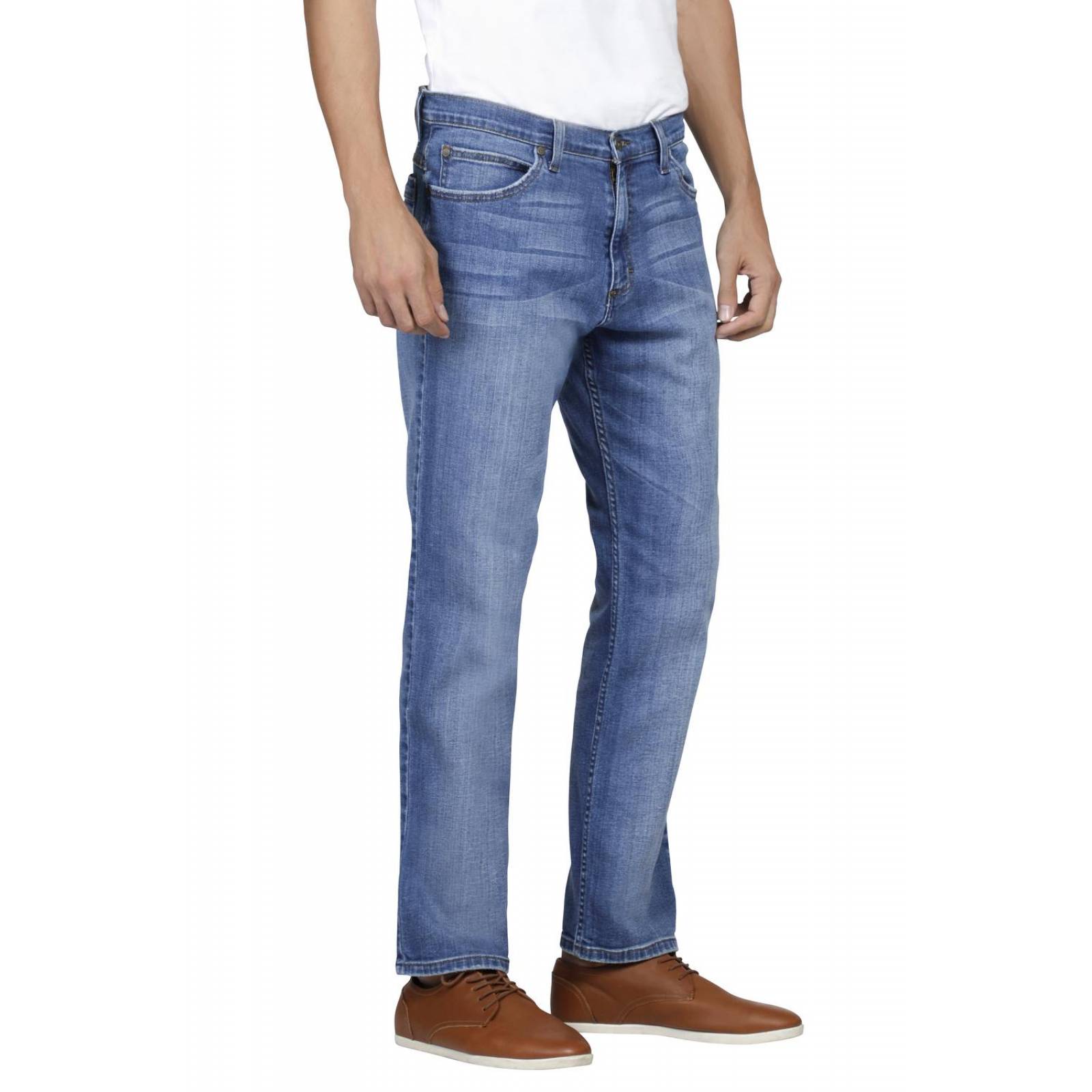 Pantalon Jeans Regular Fit Lee Hombre 10M7 