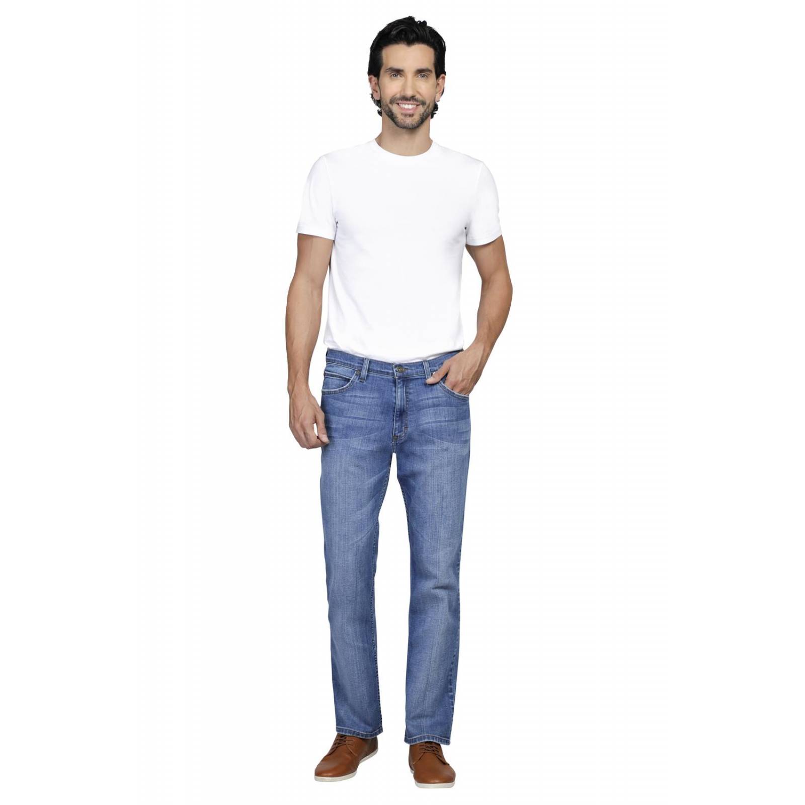 Pantalon Jeans Regular Fit Lee Hombre 10M7 