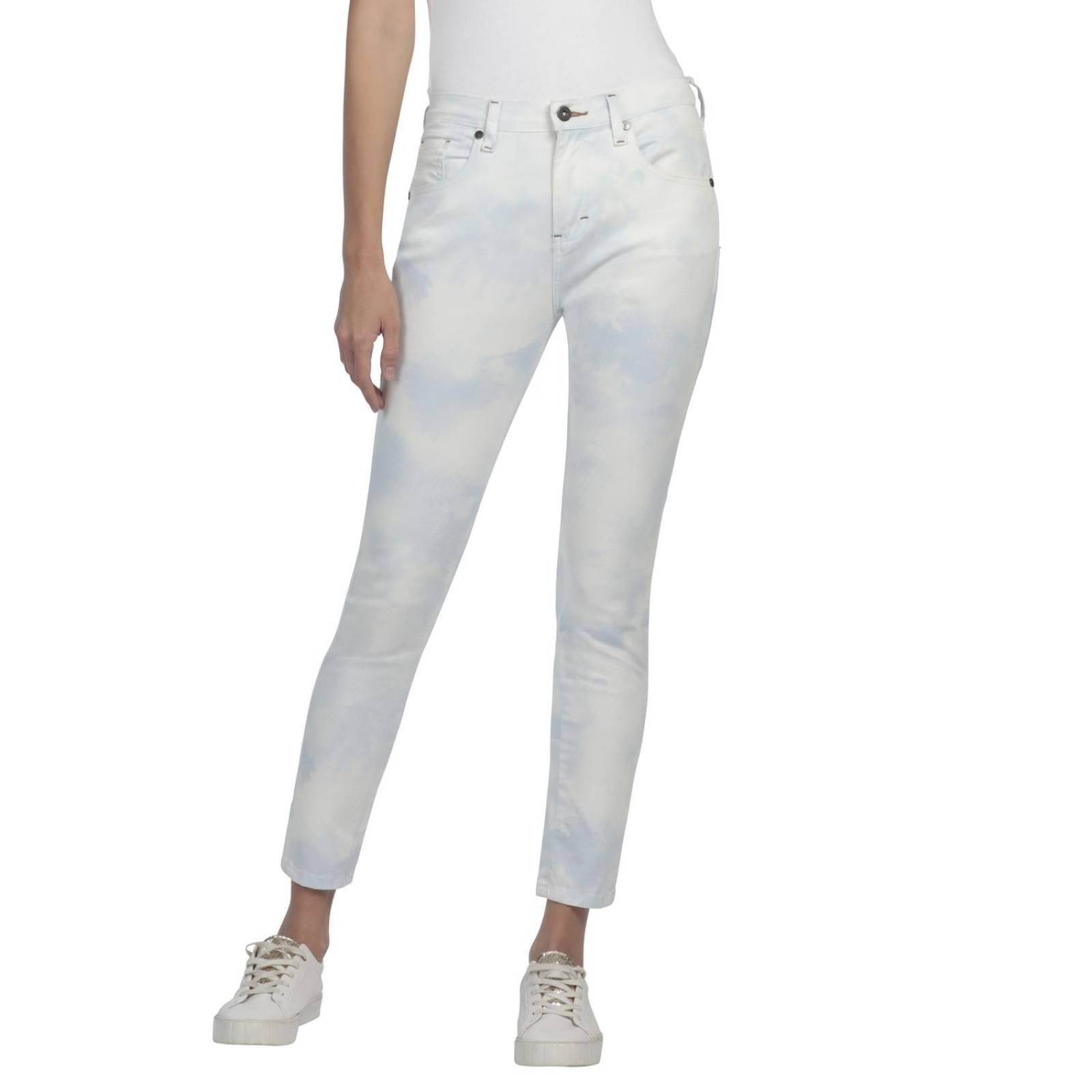 Pantalon Jeans Skinny Cintura Alta Lee Mujer Ri53
