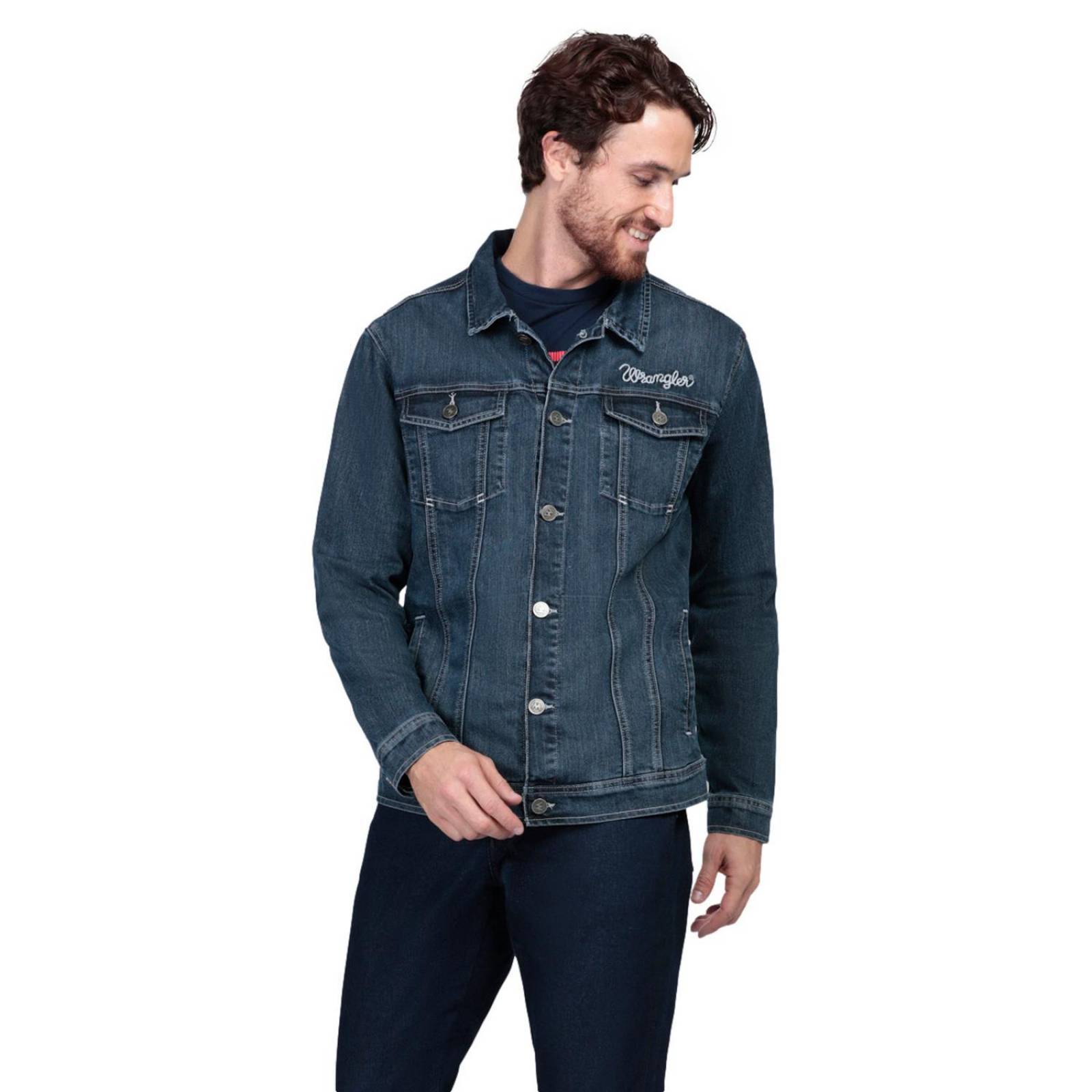Chamarra Regular Fit Wrangler Hombre 757 