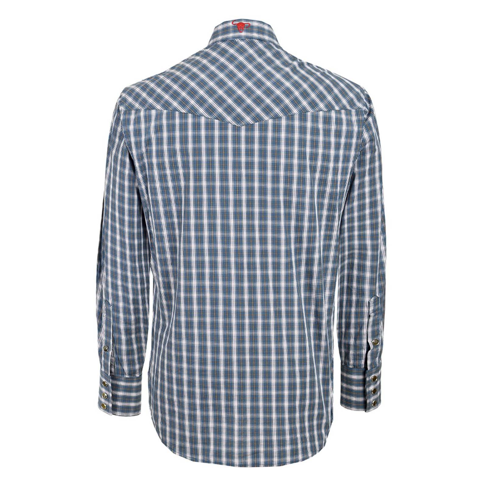 Camisa Vaquera Wrangler Retro De Hombre Y10 