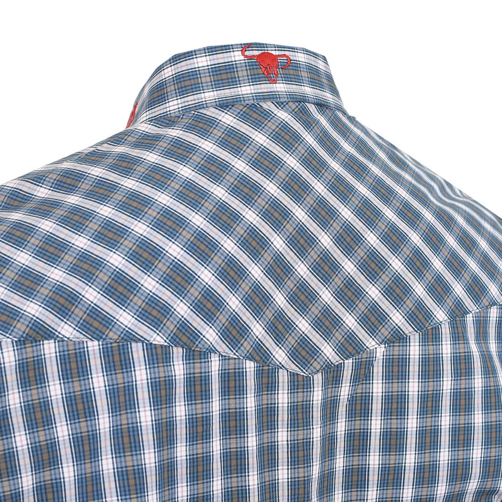 Camisa Vaquera Wrangler Retro De Hombre Y10 