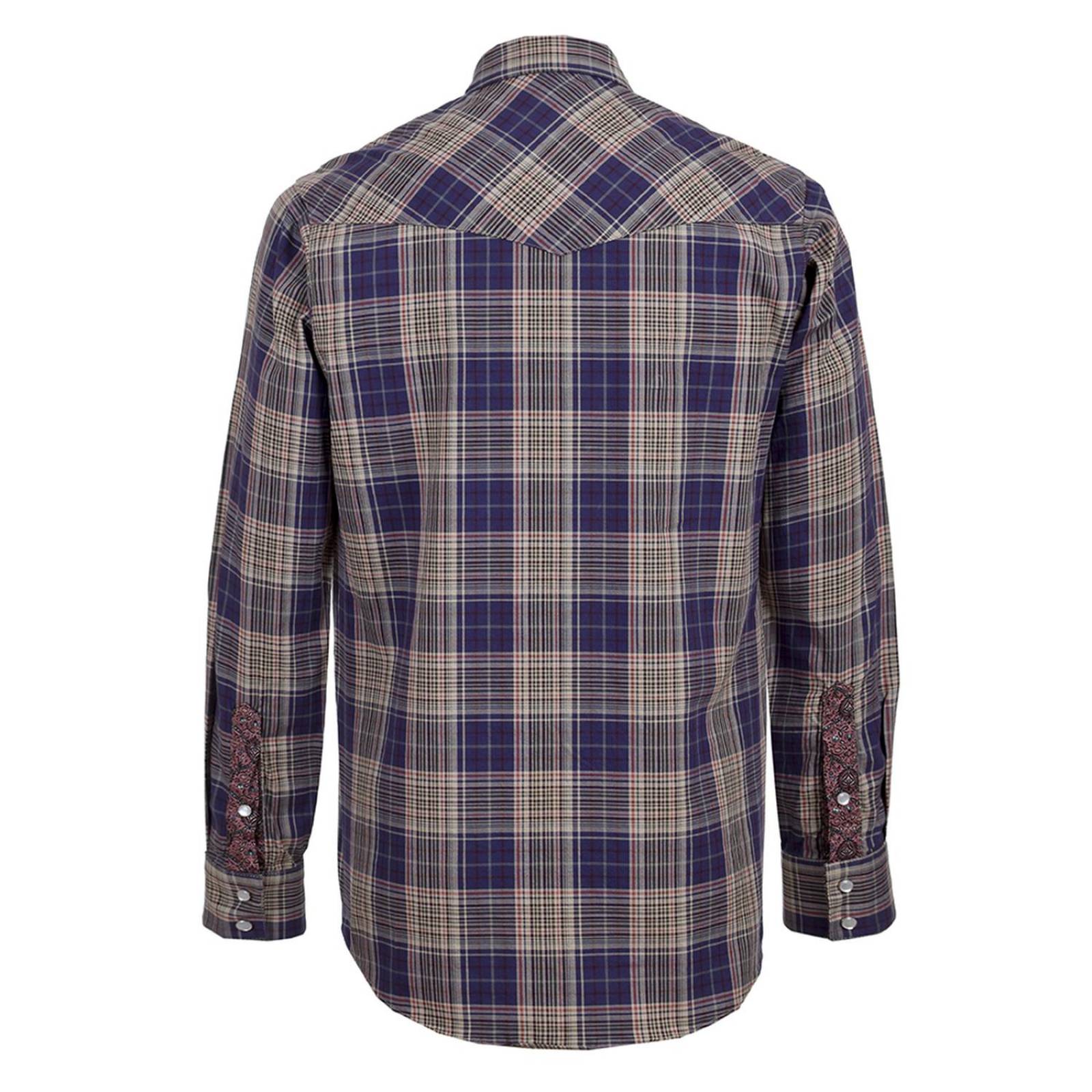 Camisa Vaquera Wrangler Retro De Hombre U11 